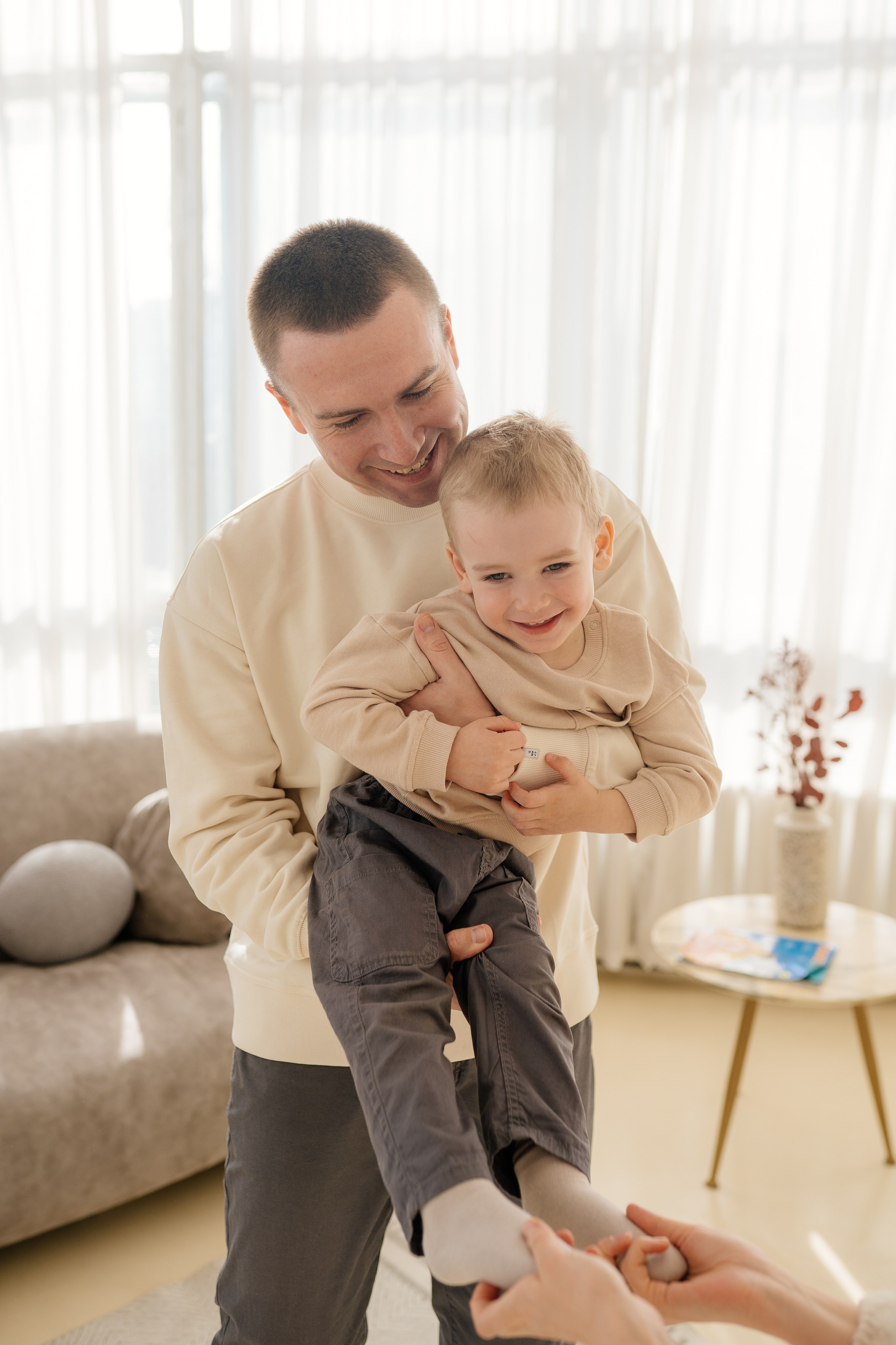 Ольга, Дмитрий и Ваня. Свадебный фотограф в Москве Анна Полушина