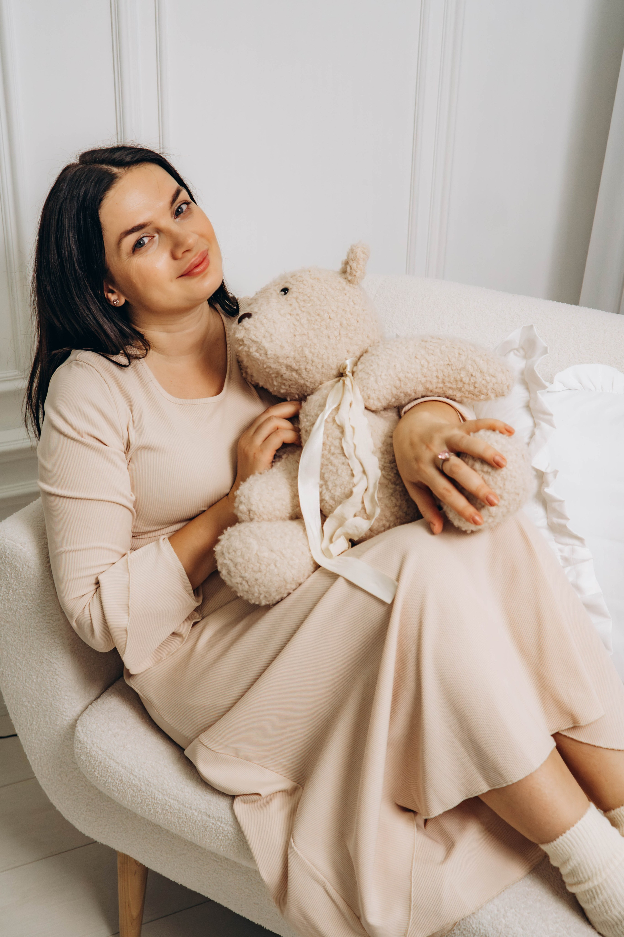 Съемка на годик малышки. Студия «LuLu». Фотограф Москва Валерия Веденина