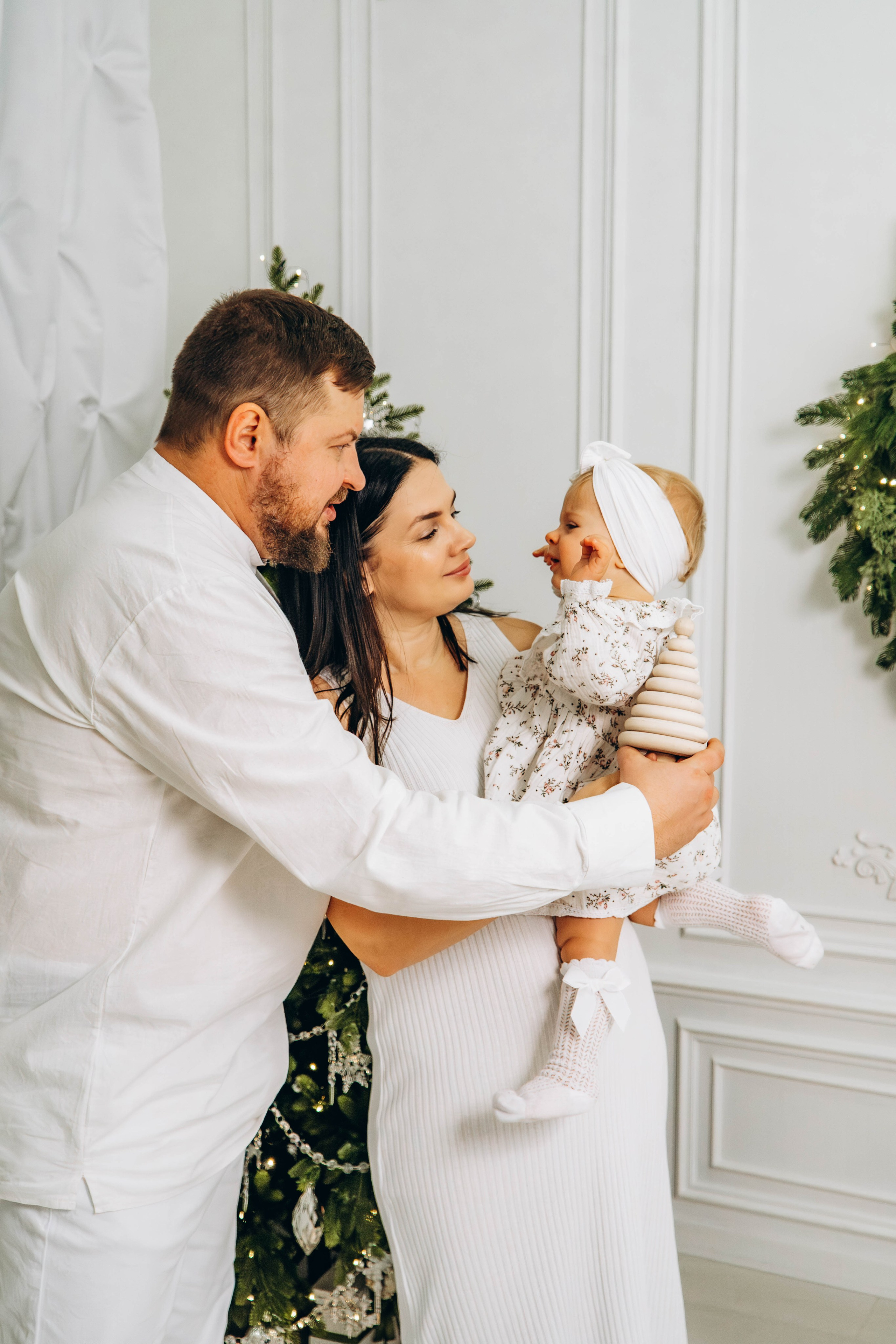 Съемка на годик малышки. Студия «LuLu». Фотограф Москва Валерия Веденина