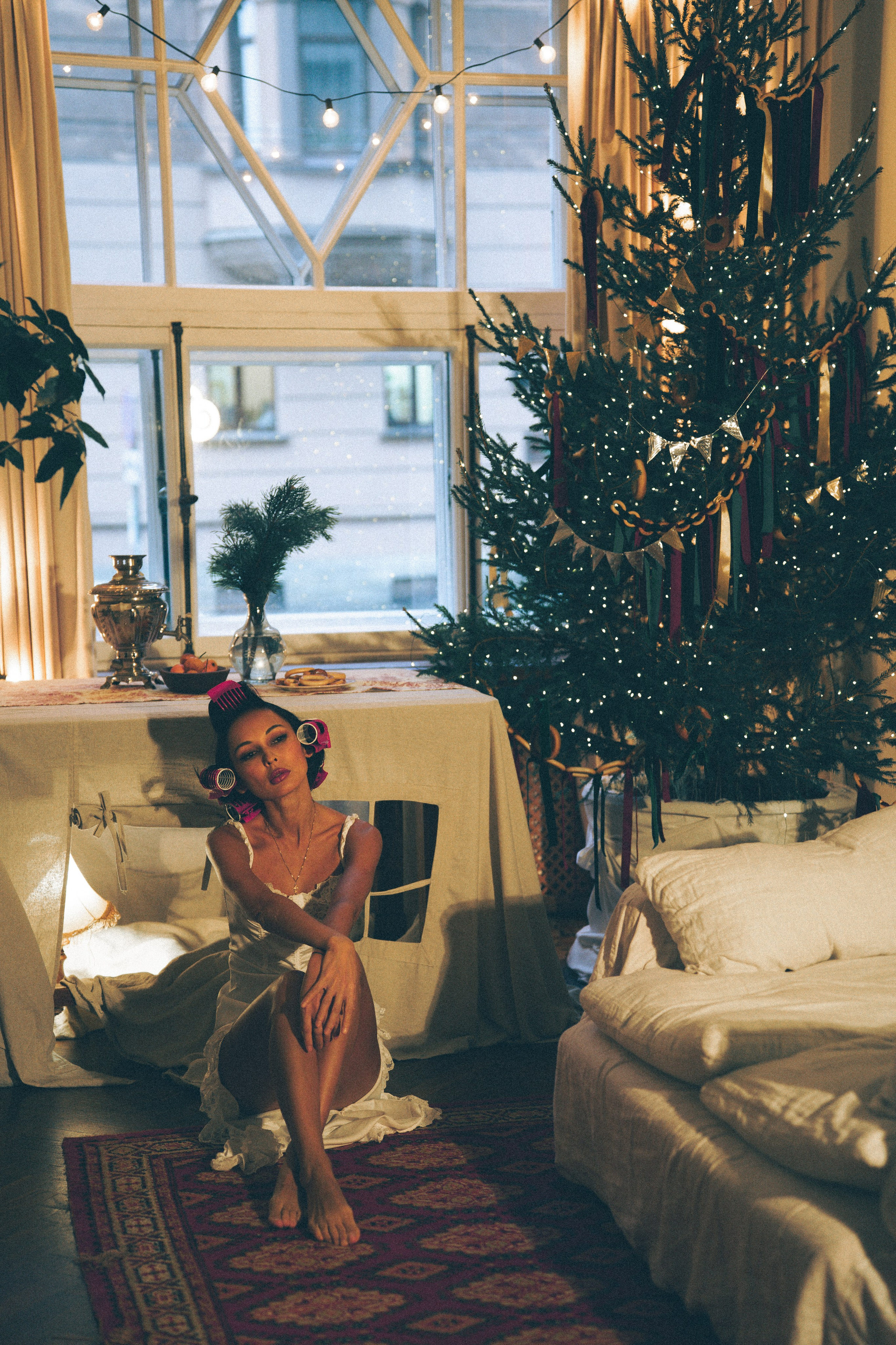 ФОТОСЕСИИЯ К НОВОМУ ГОДУ В АТМОСФЕРНОЙ СТУДИИВ ЦЕНТРЕ ПИТЕРАИ ВИНТАЖНЫЙ ОБРАЗ. Профессиональный фотограф, Санкт-Петербург — Виктория Богомолова