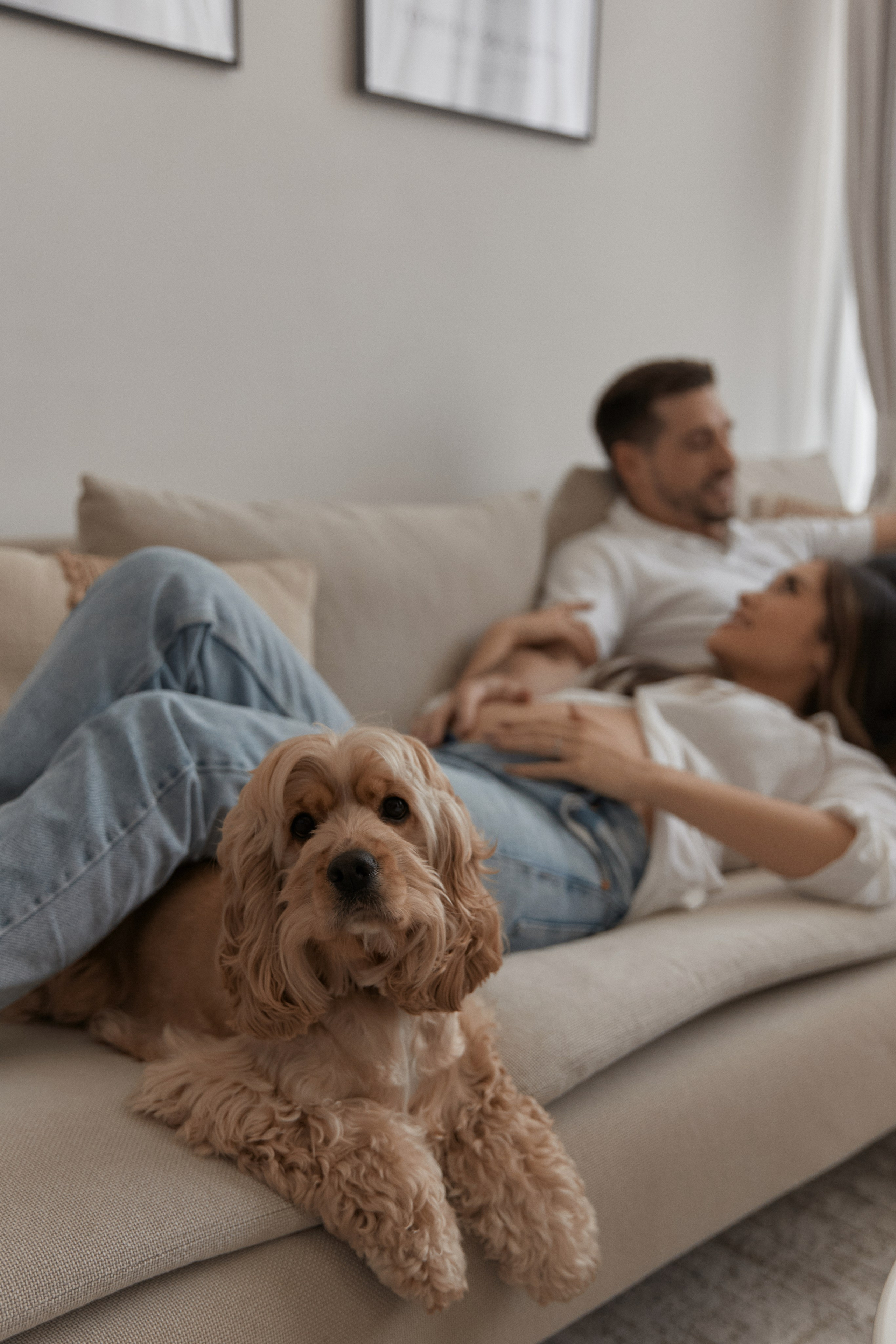 Cozy Pregnancy Photoshoot Dubai | At-Home Comfort