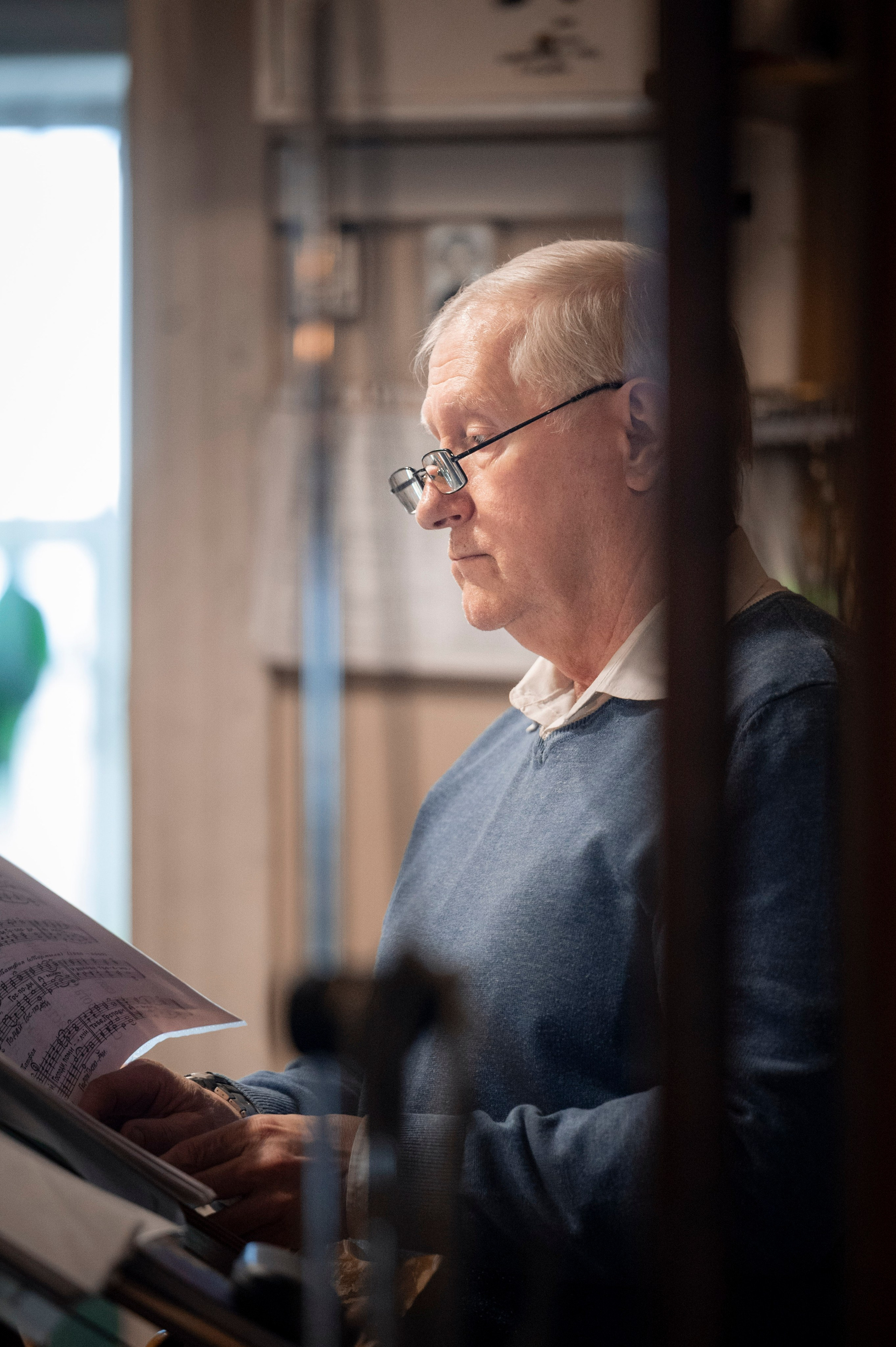 Богородский храм. Вход Господень в Иерусалим. Божественная литургия. Антон и Татьяна Денисенко — В храме