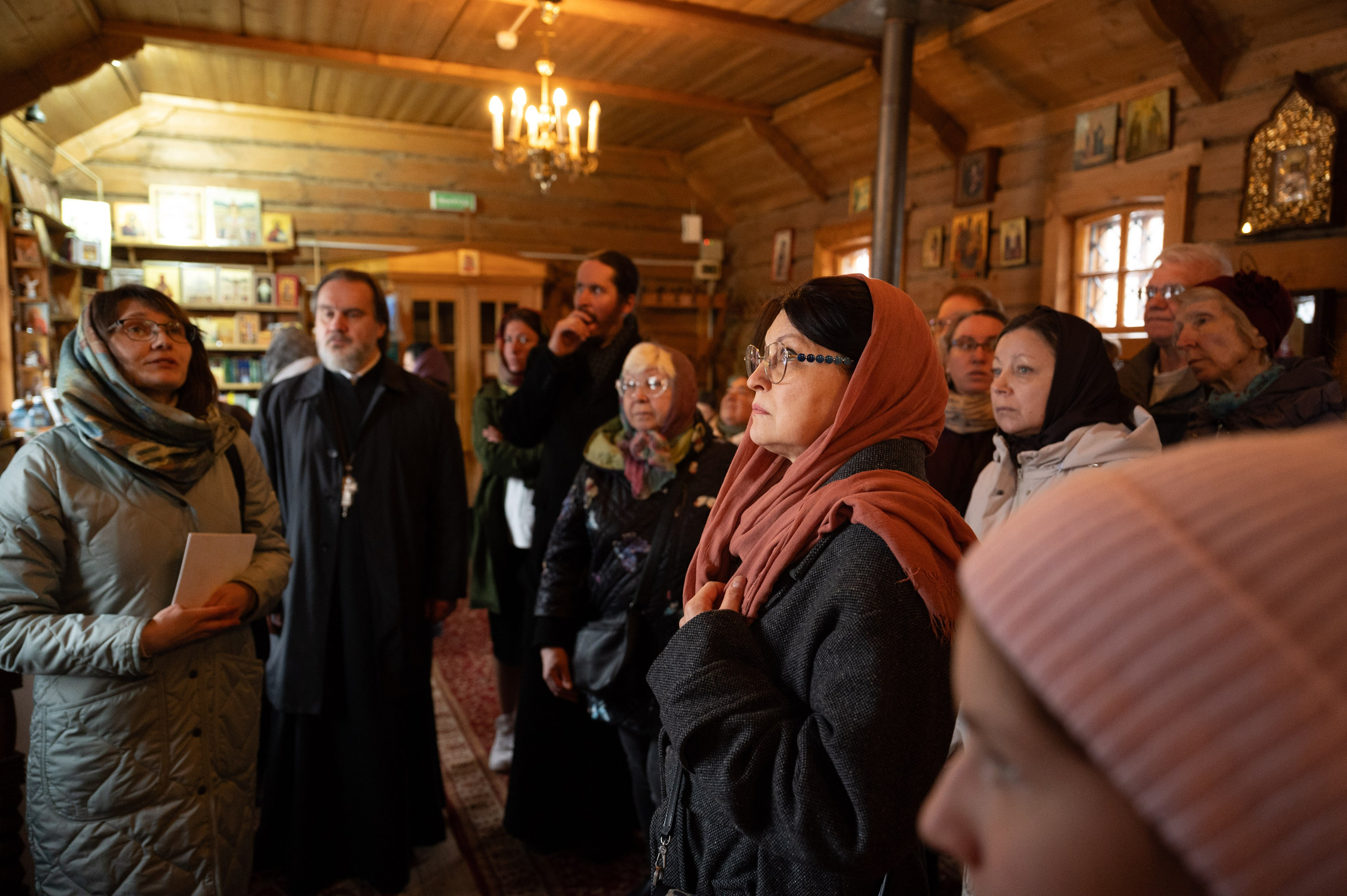 Паломническая поездка на Бутовский полигон. Антон и Татьяна Денисенко — В храме