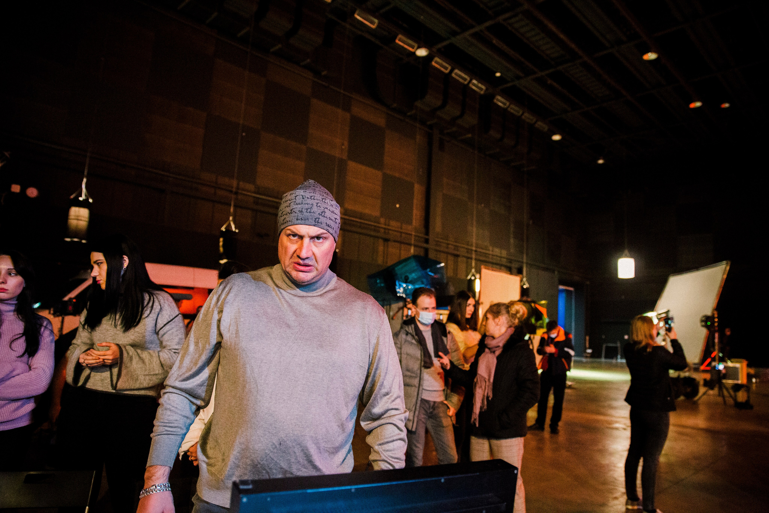 ФК Би-2 & Лиза Громова Мосфильм. Ольга Пилант. АРТ, бэкстейдж, свадебная и семейная фотография, городской портрет, интерьерная фотография