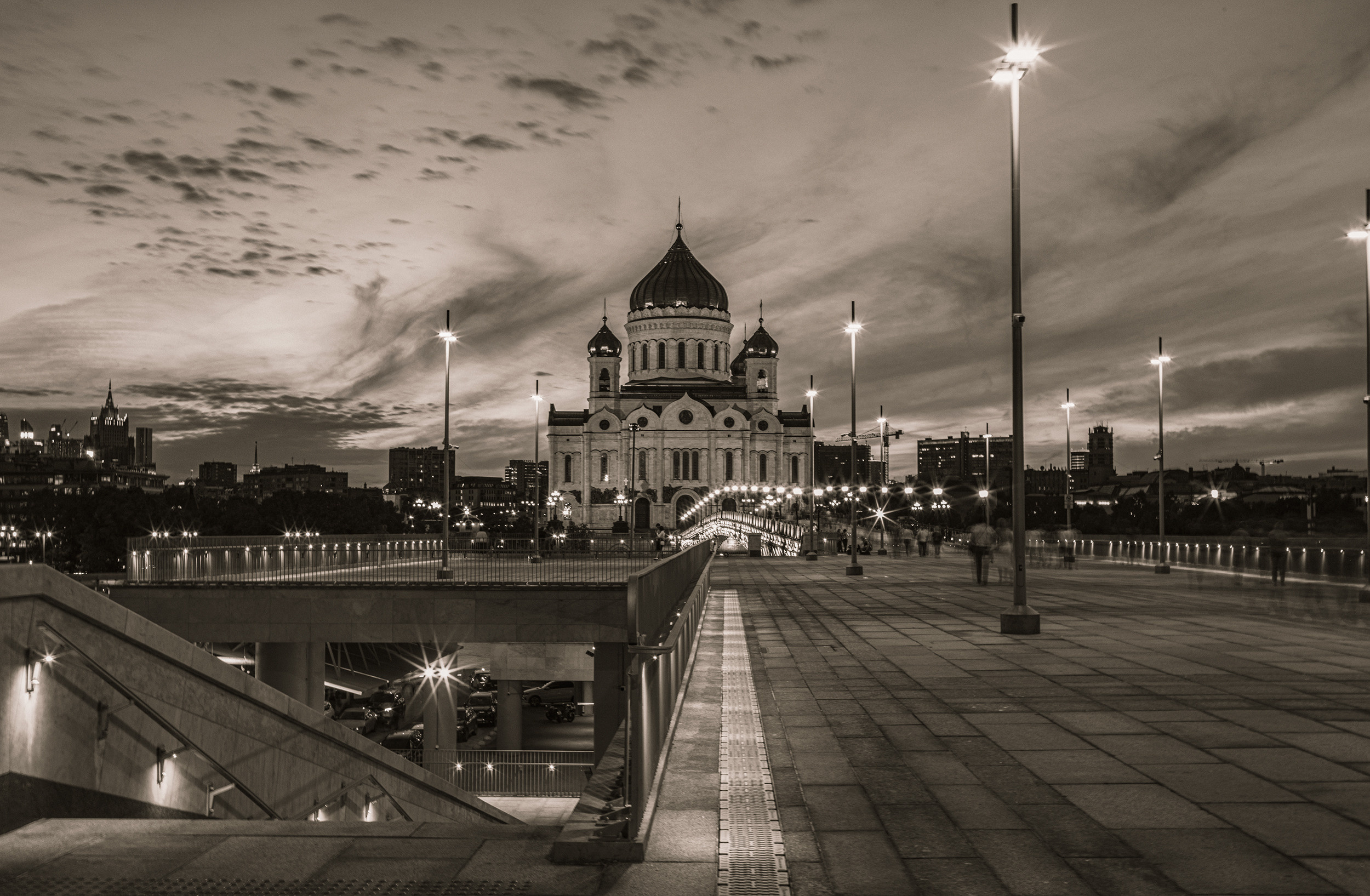 Cityscape (architecture). Reportage, architectural, fine art photographer Lena Melnikova in Moscow