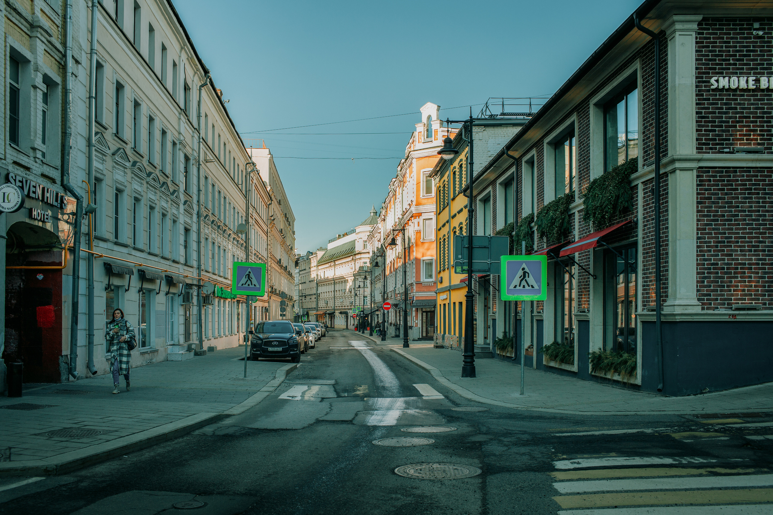 Cityscape (architecture). Reportage, architectural, fine art photographer Lena Melnikova in Moscow