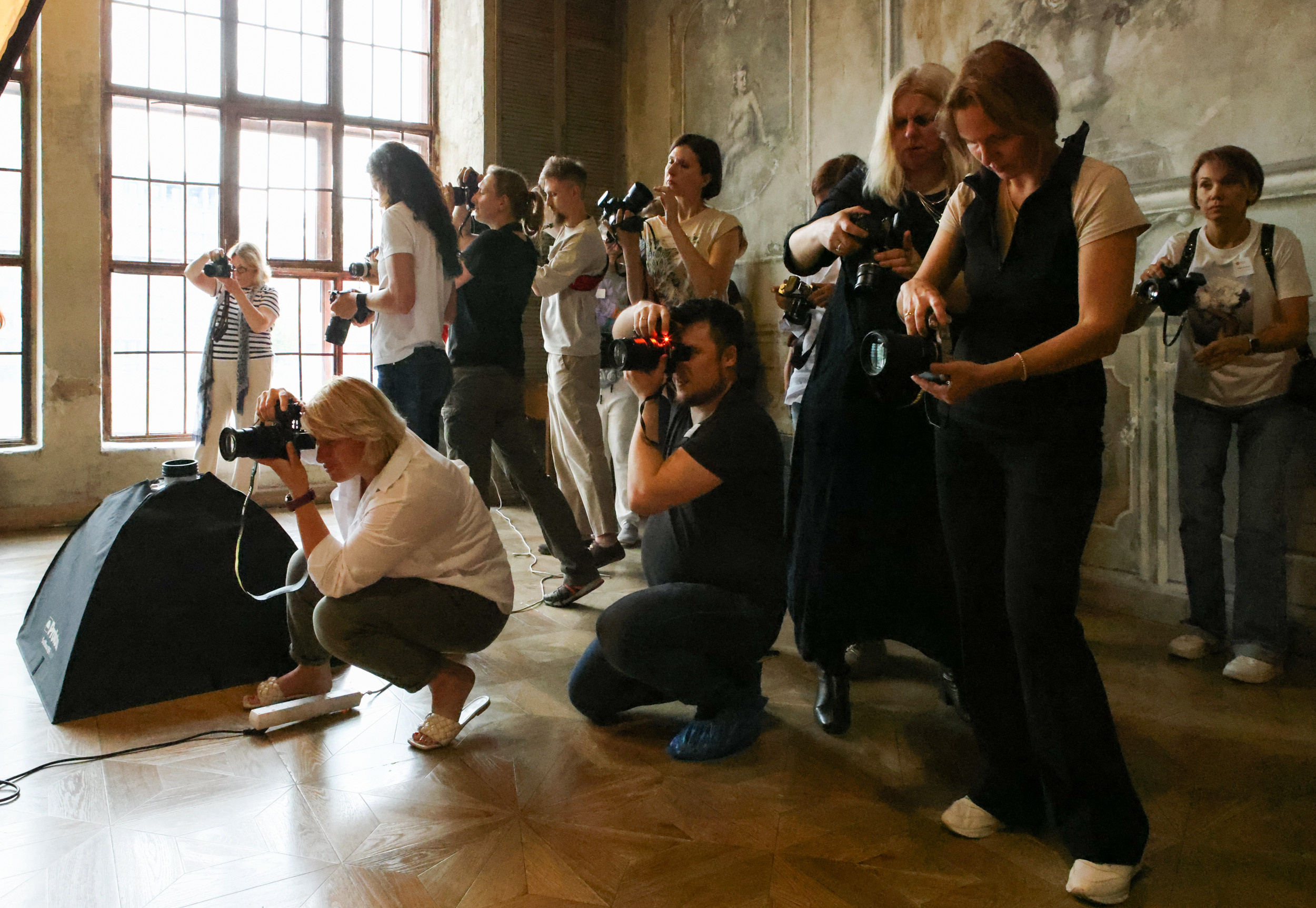 Янтарный WORKSHOP Анны Крауклис. Reportage, architectural, fine art photographer Lena Melnikova in Moscow