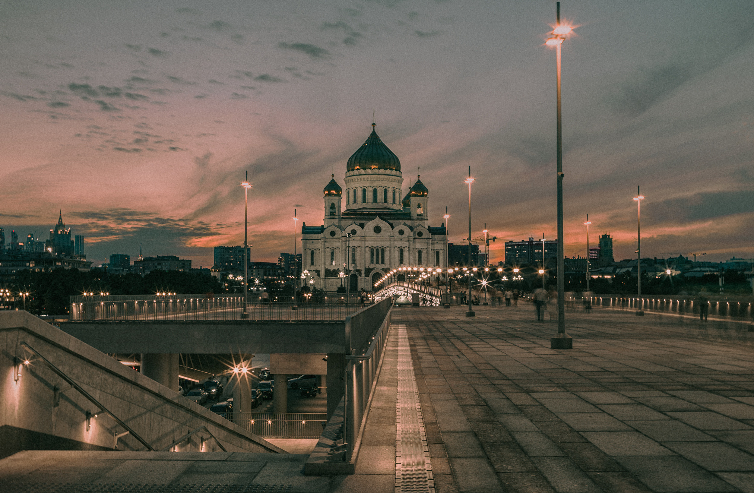 Cities in FINE ART style. Reportage, architectural, fine art photographer Lena Melnikova in Moscow