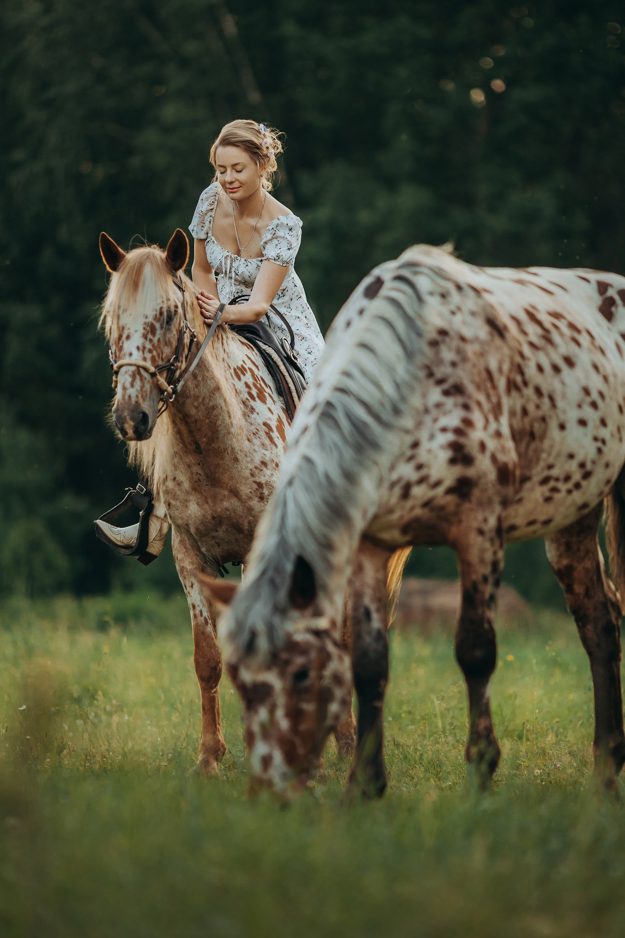 Пятнистая история. Анна Молчанова конный фотограф в Тюмени | фотосессии с лошадьми Тюмень