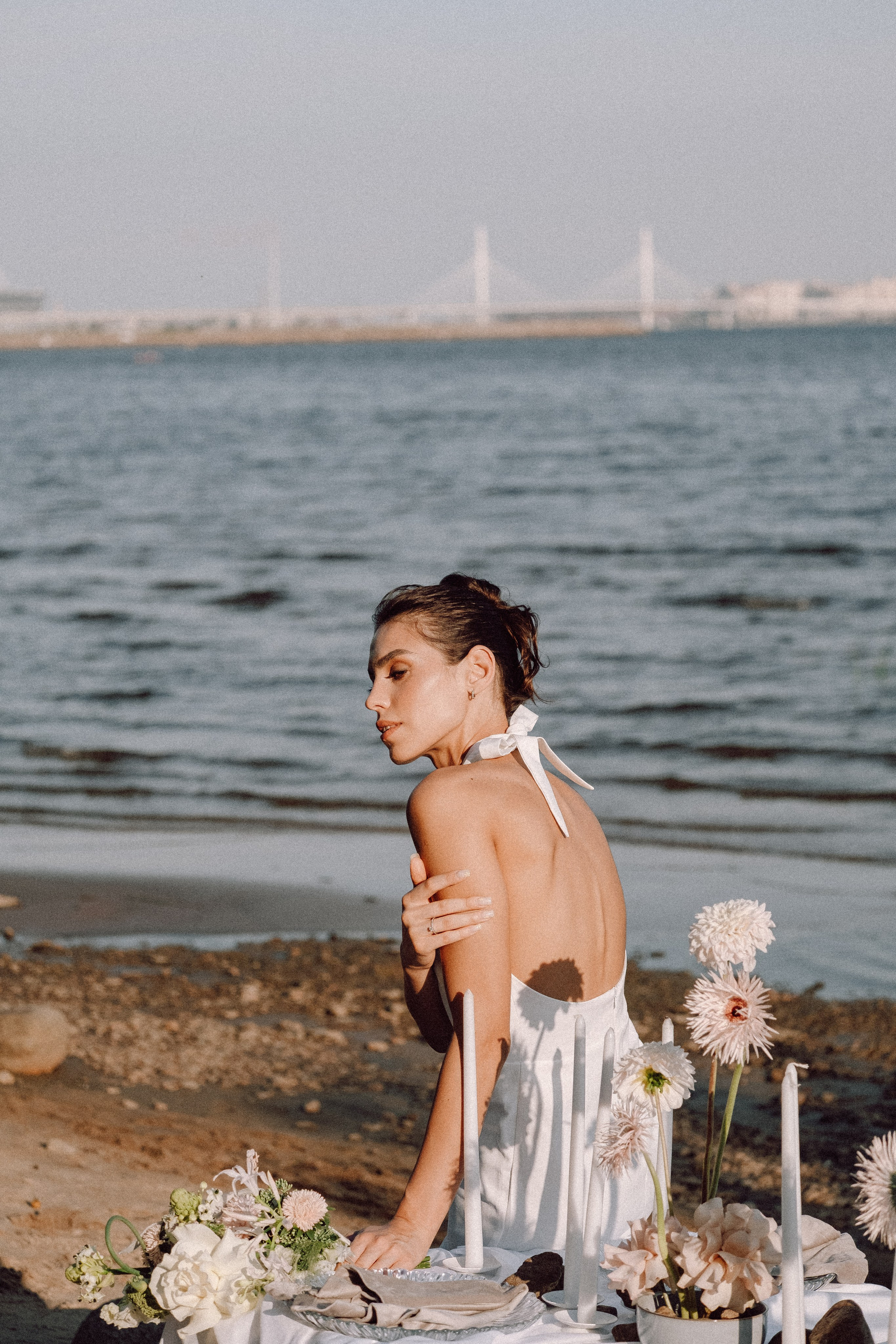 СВАДЕБНАЯ ФОТОСЕССИЯ ВЫЕЗДНОЙ ЦЕРЕМОНИИ (ФИНСКИЙ ЗАЛИВ). Профессиональный фотограф, Санкт-Петербург — Виктория Богомолова