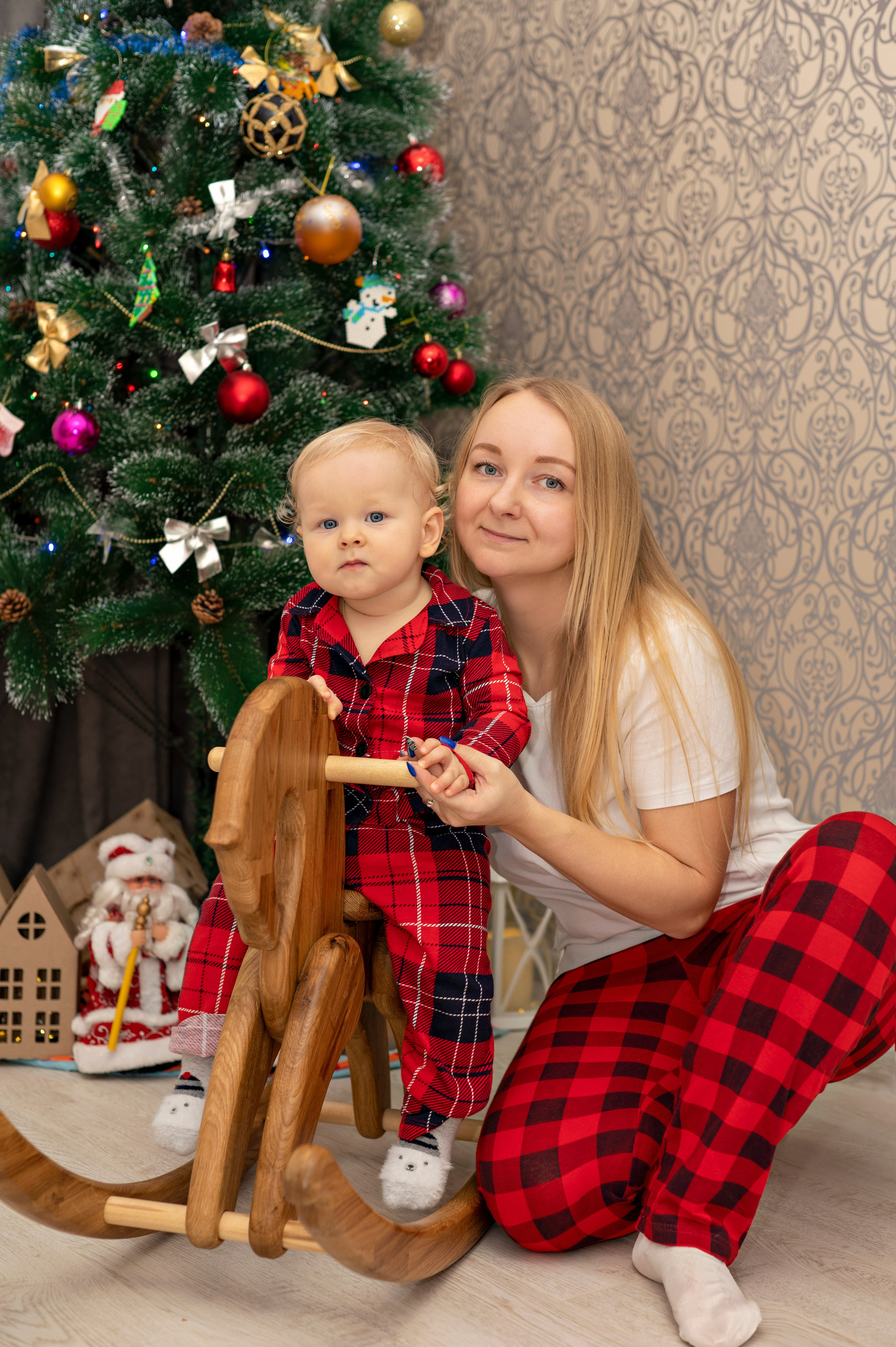 Новогодняя домашняя фотосессия. Детский и семейный фотограф г. Москва Оксана Катаджи