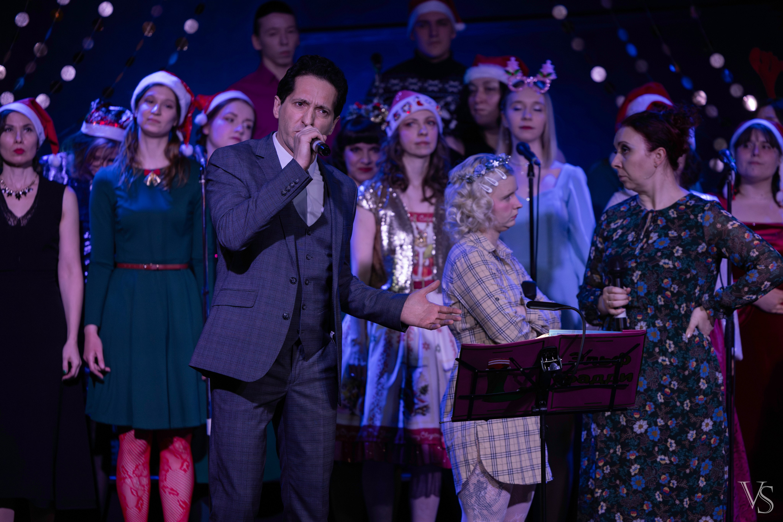 Мюзикл Elf и новогодний концерт Fellowship. Фотограф Виктор Степанов