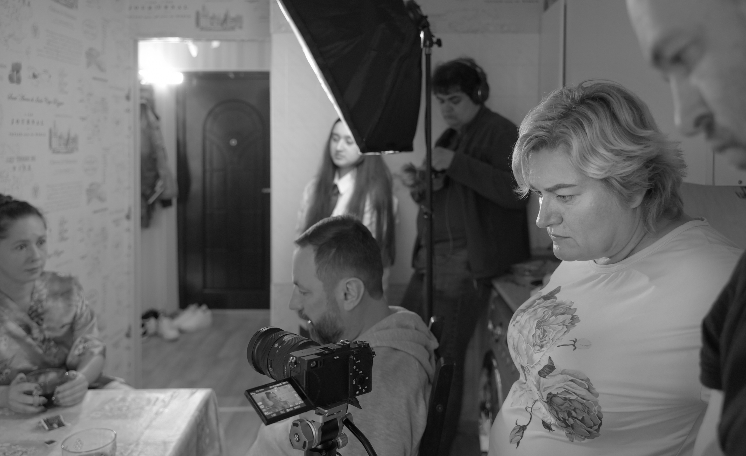 Бекстейдж со съемочной площадки фильма. Портретный фотограф в Москве Казьмина Олеся