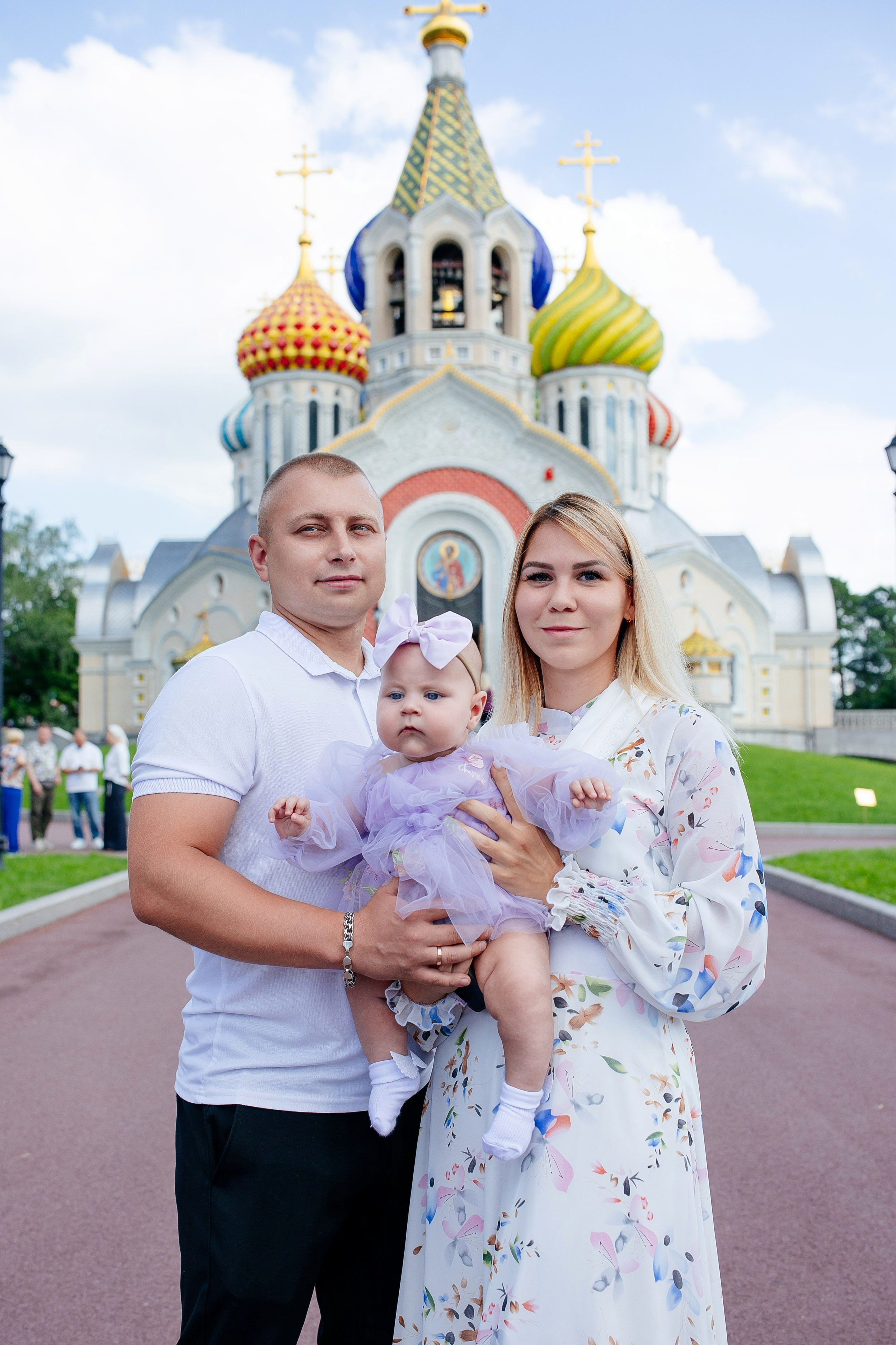 Крещение Полины. Семейный и детский фотограф в Москве Александра Мак