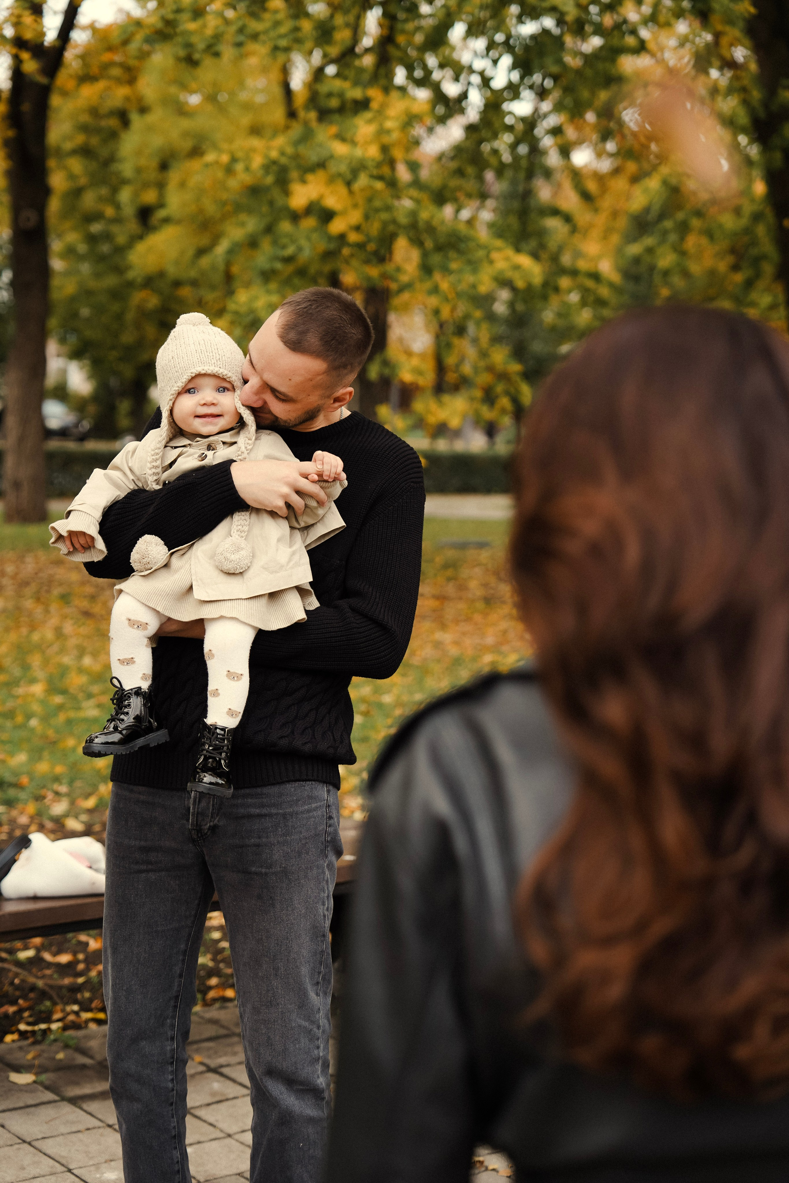 Семейная фотосессия осенью. Фотограф с психологическим образованием