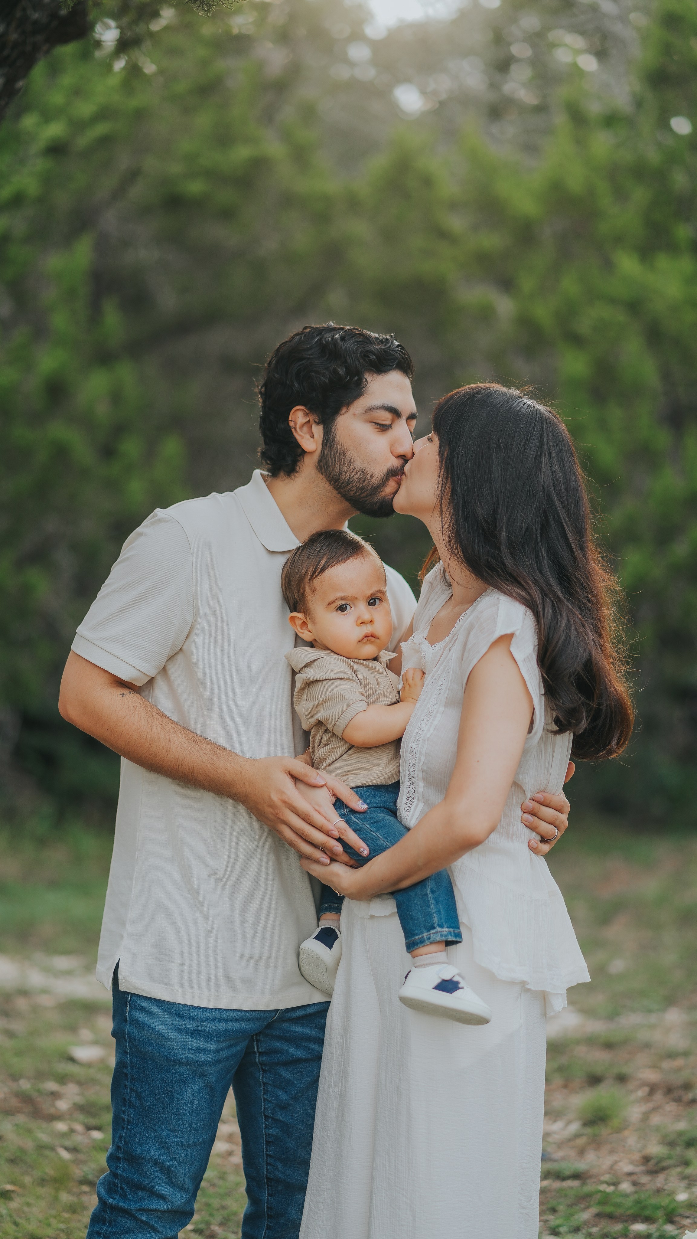 Golden hour Family session — Austin Photography