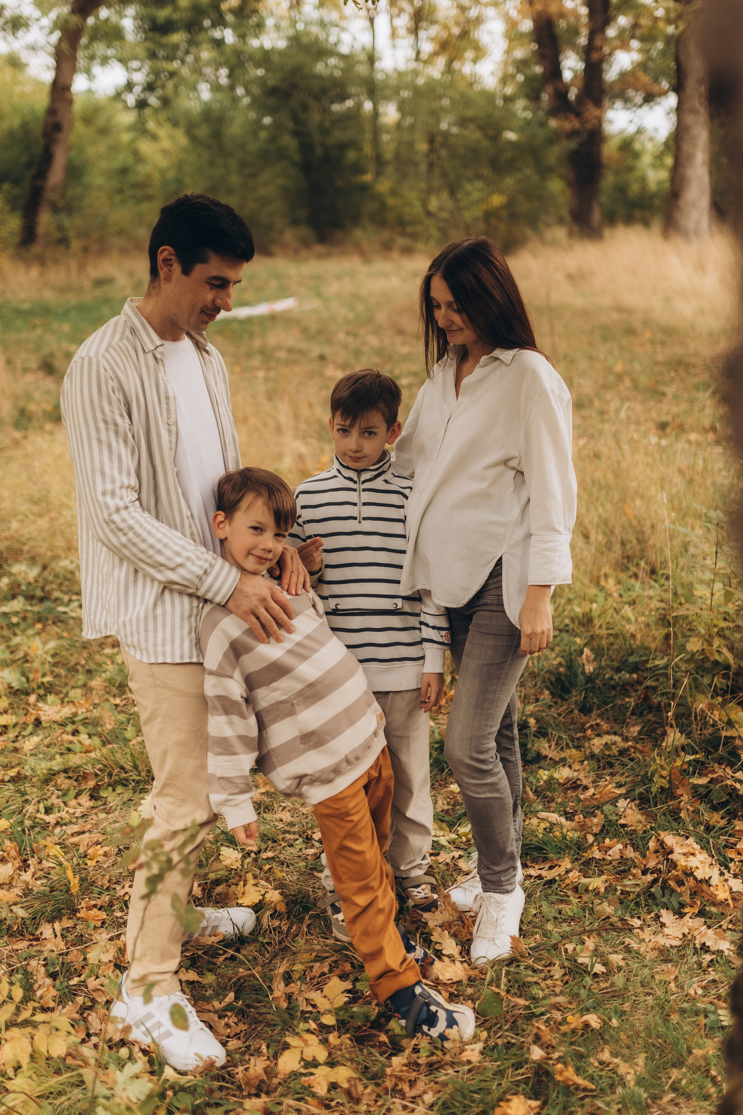 Осенняя семейная история в ожидании чуда. Фотограф в Ставрополе Svetlana Matveeva