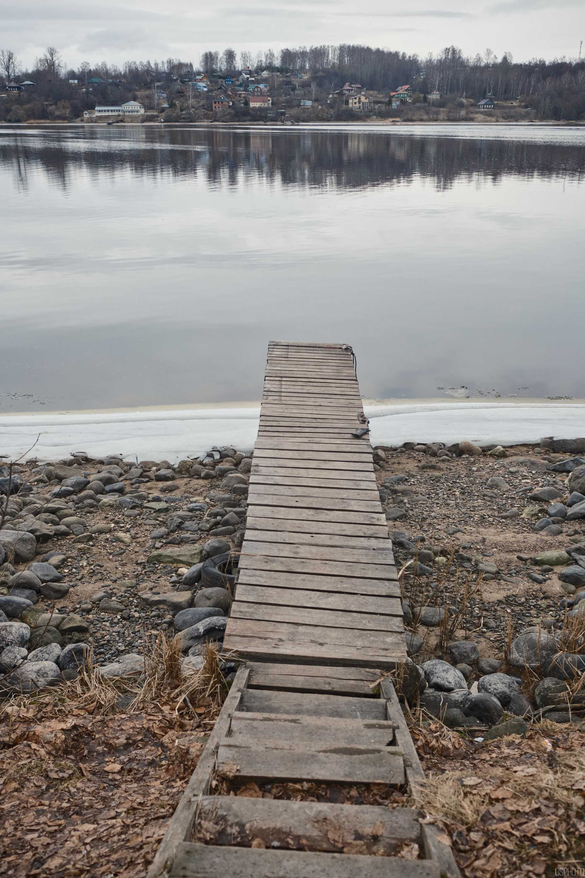 Плёс. Волга. Март. Фотографъ Сергѣевъ. Поймать мгновеніе