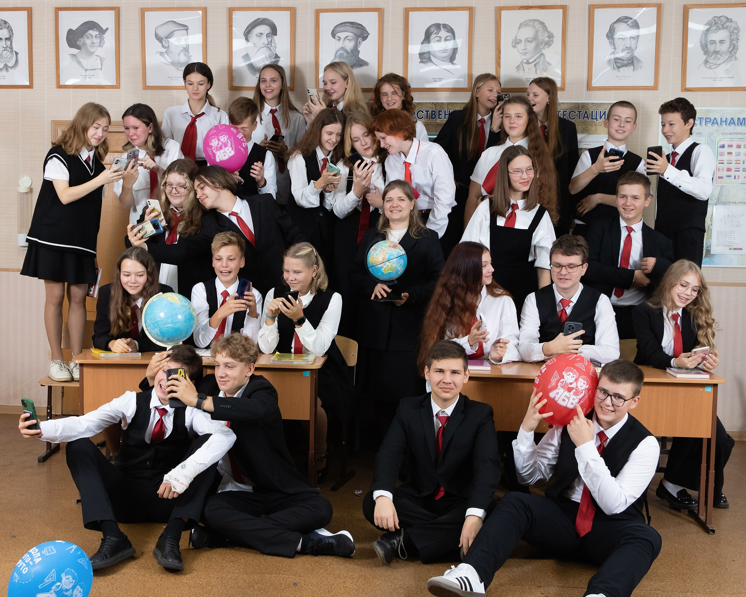 Съёмка в школе. Выпускные альбомы «Эврика» в Нижнем Новгороде