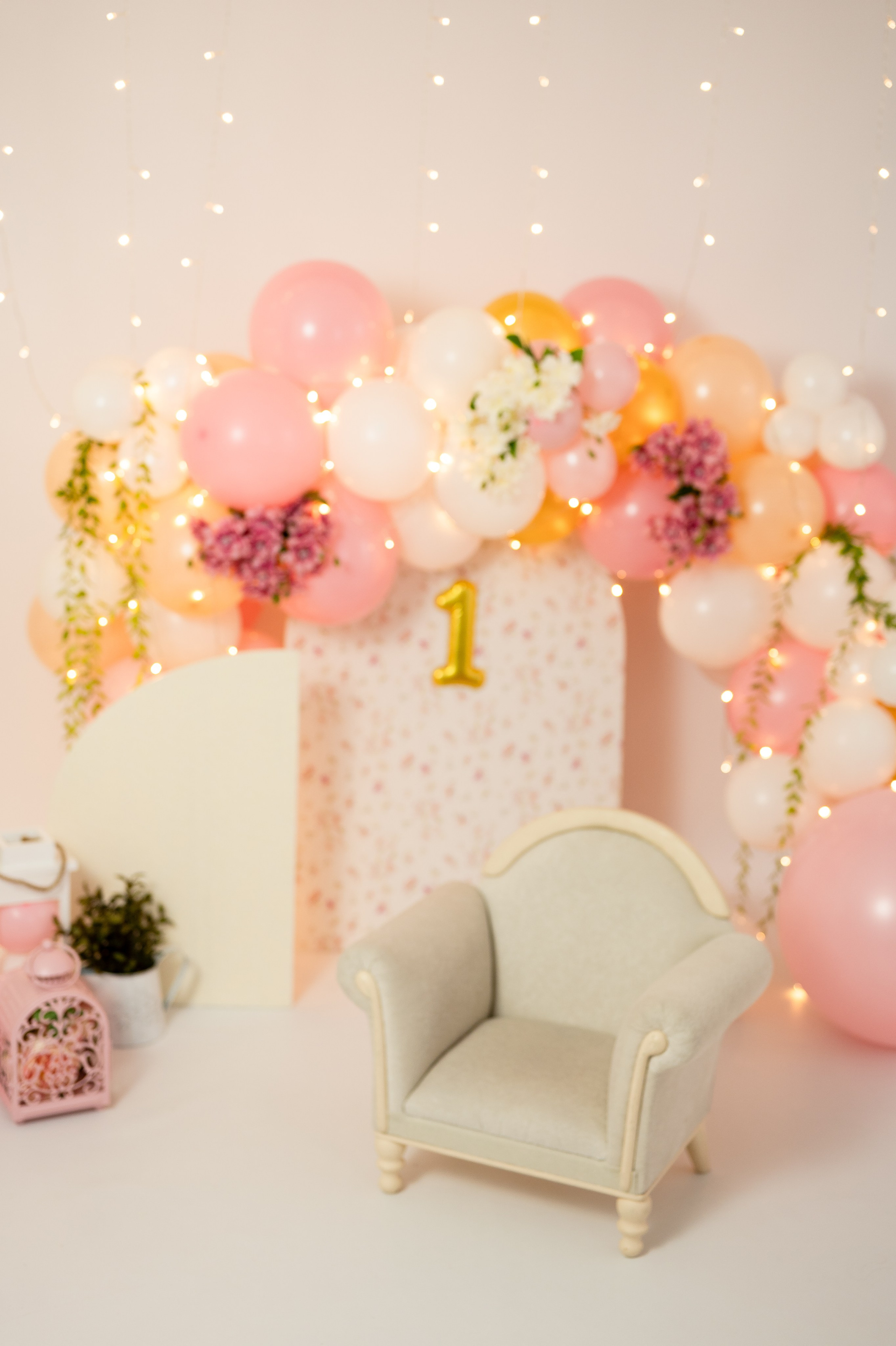 Декоры на Первые годики. Детский и семейный фотограф в Красноярске. Фотосессии новорожденных малышей до 1 месяца