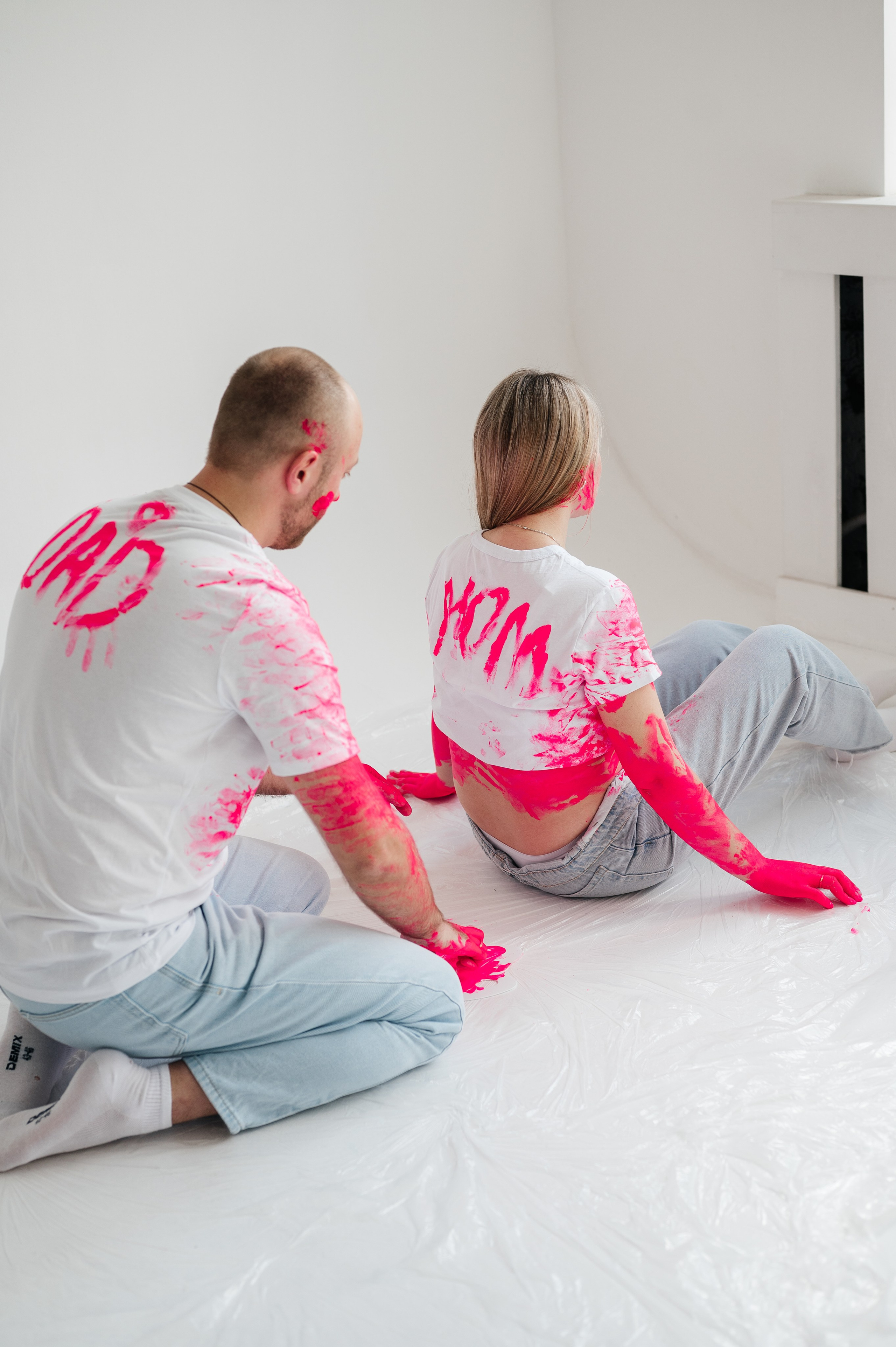 Гендер пати с красками. Свадебный и семейный фотограф в Краснодаре Алина Мельник