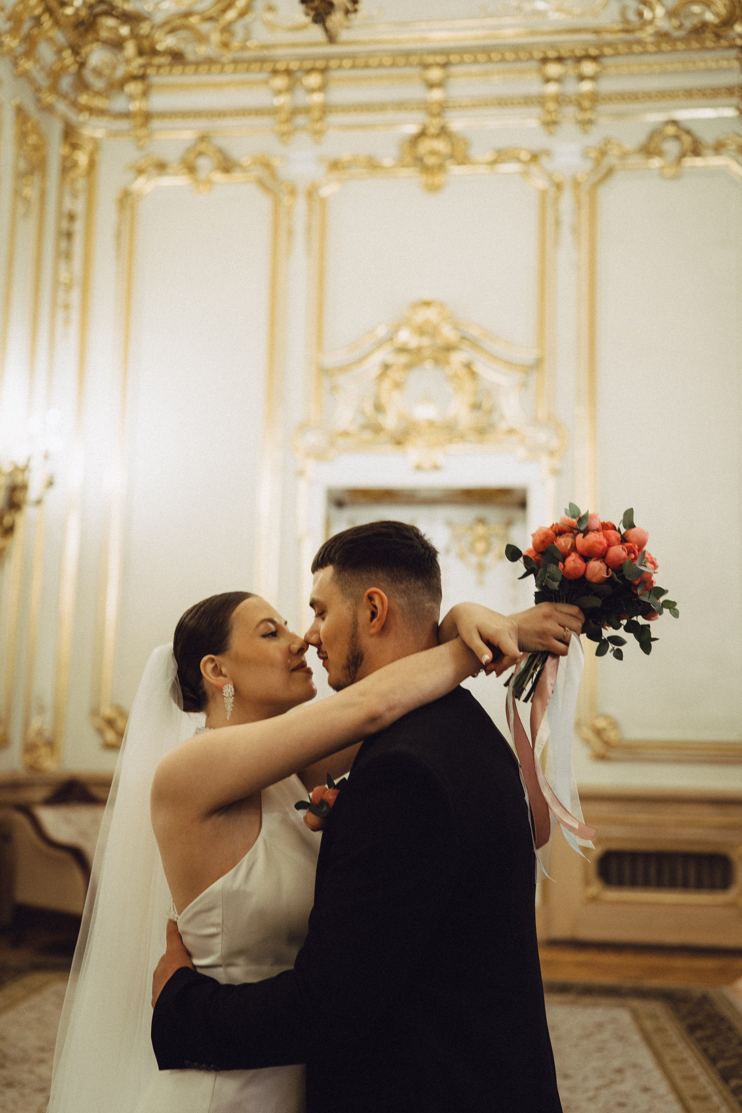 СВАДЕБНАЯ СЬЕМКА В ПЕВОМ ДВОРЦЕ БРАКОСОЧЕТАНИЯ. Профессиональный фотограф, Санкт-Петербург — Виктория Богомолова