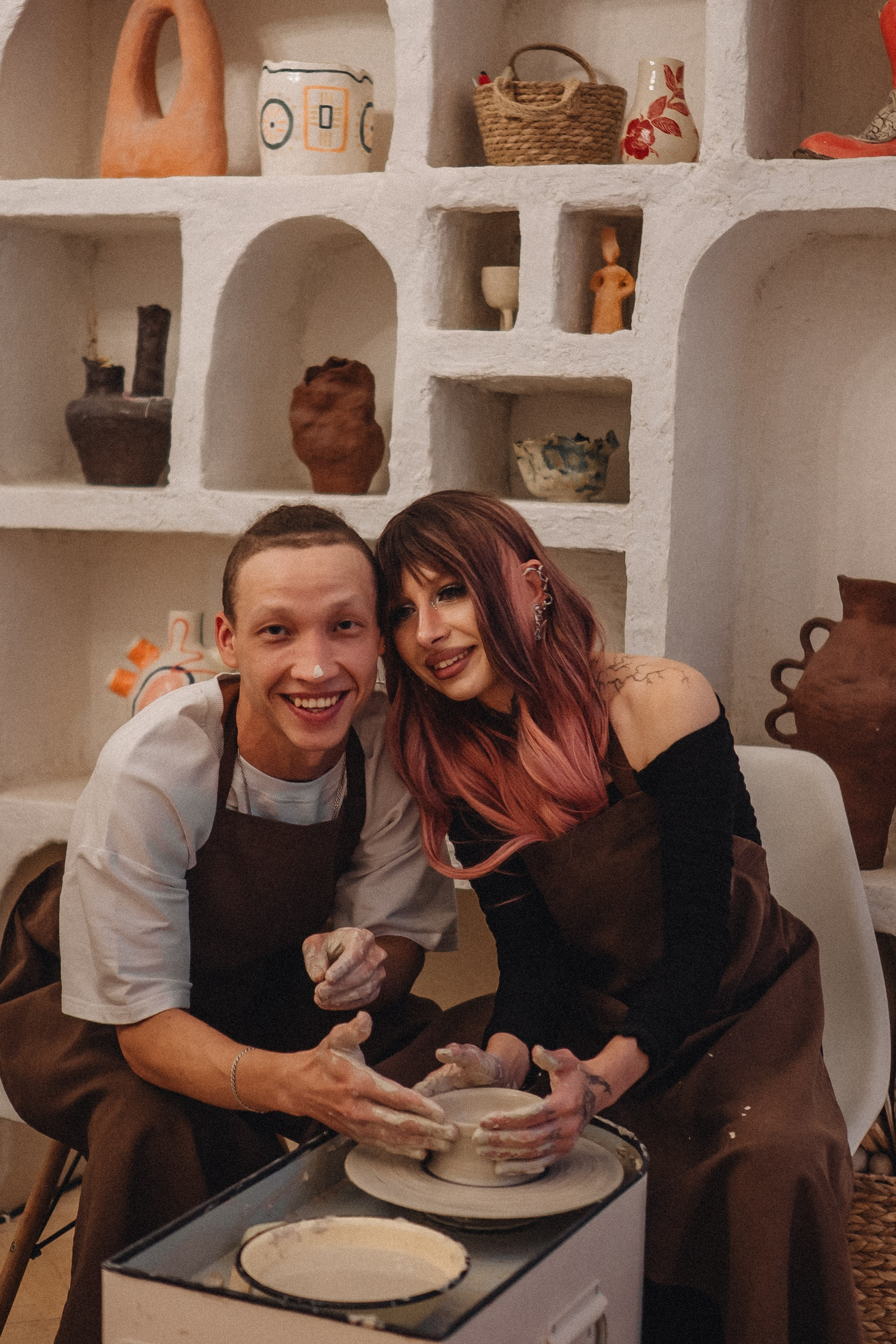 СВИДАНИЕ В ГОНЧАРНОЙ МАСТЕРСКОЙ. Профессиональный фотограф, Санкт-Петербург — Виктория Богомолова