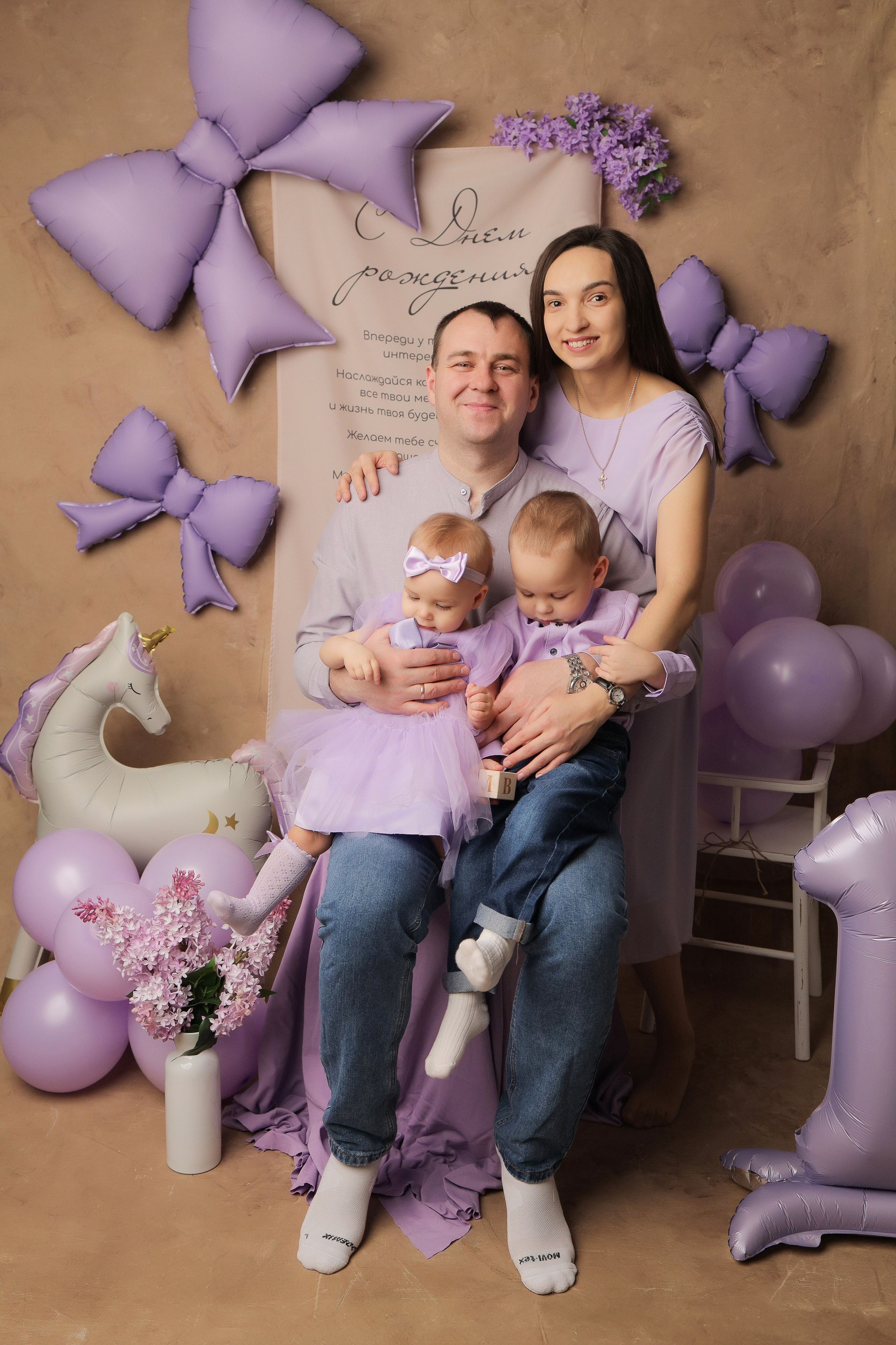 Юлечка, 1 годик. Фотограф новорожденных в Новокузнецке Анна Горошникова