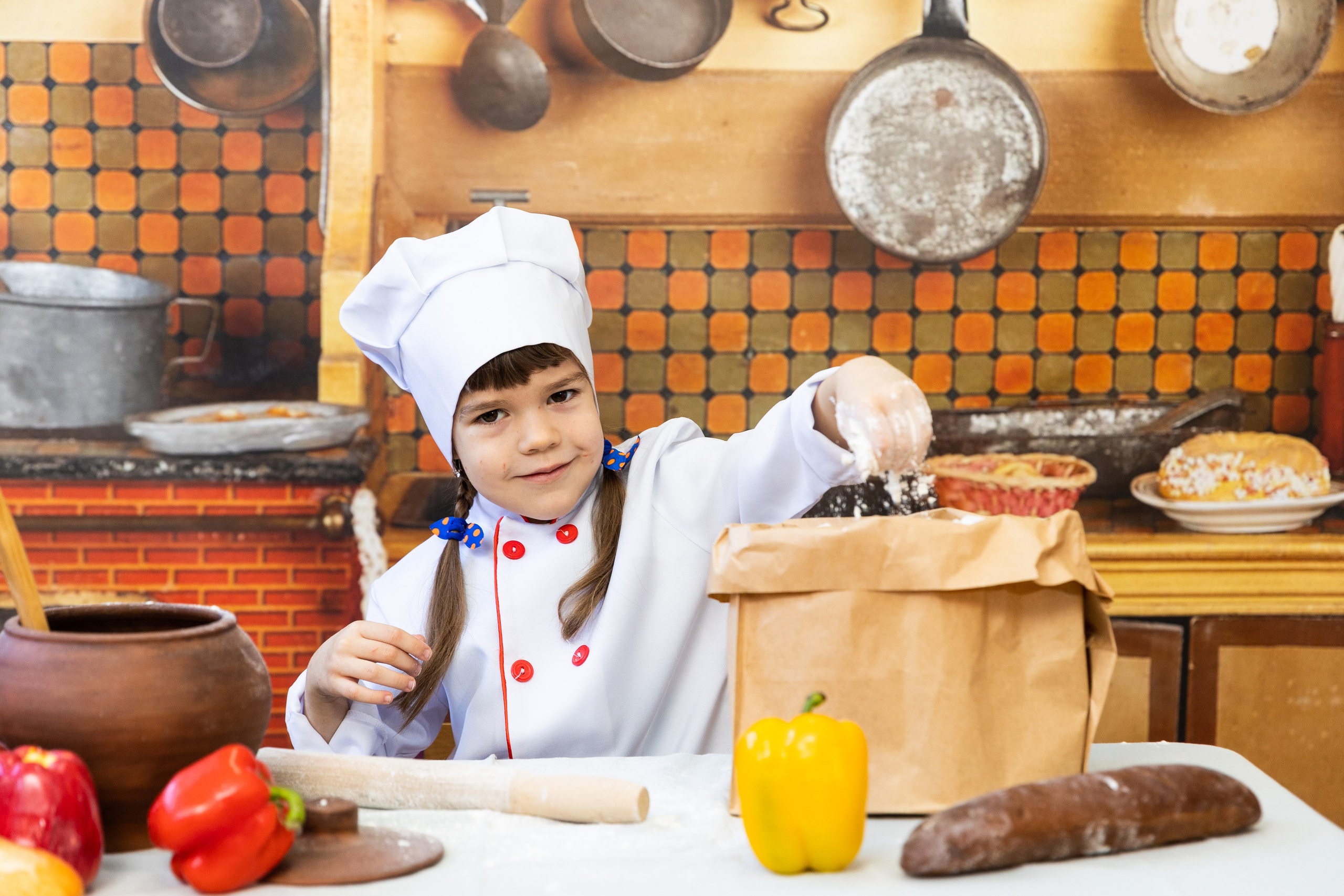 Тематическая «Поварята». Семейный, детский, школьный фотограф в Благовещенске Яна Белоусова