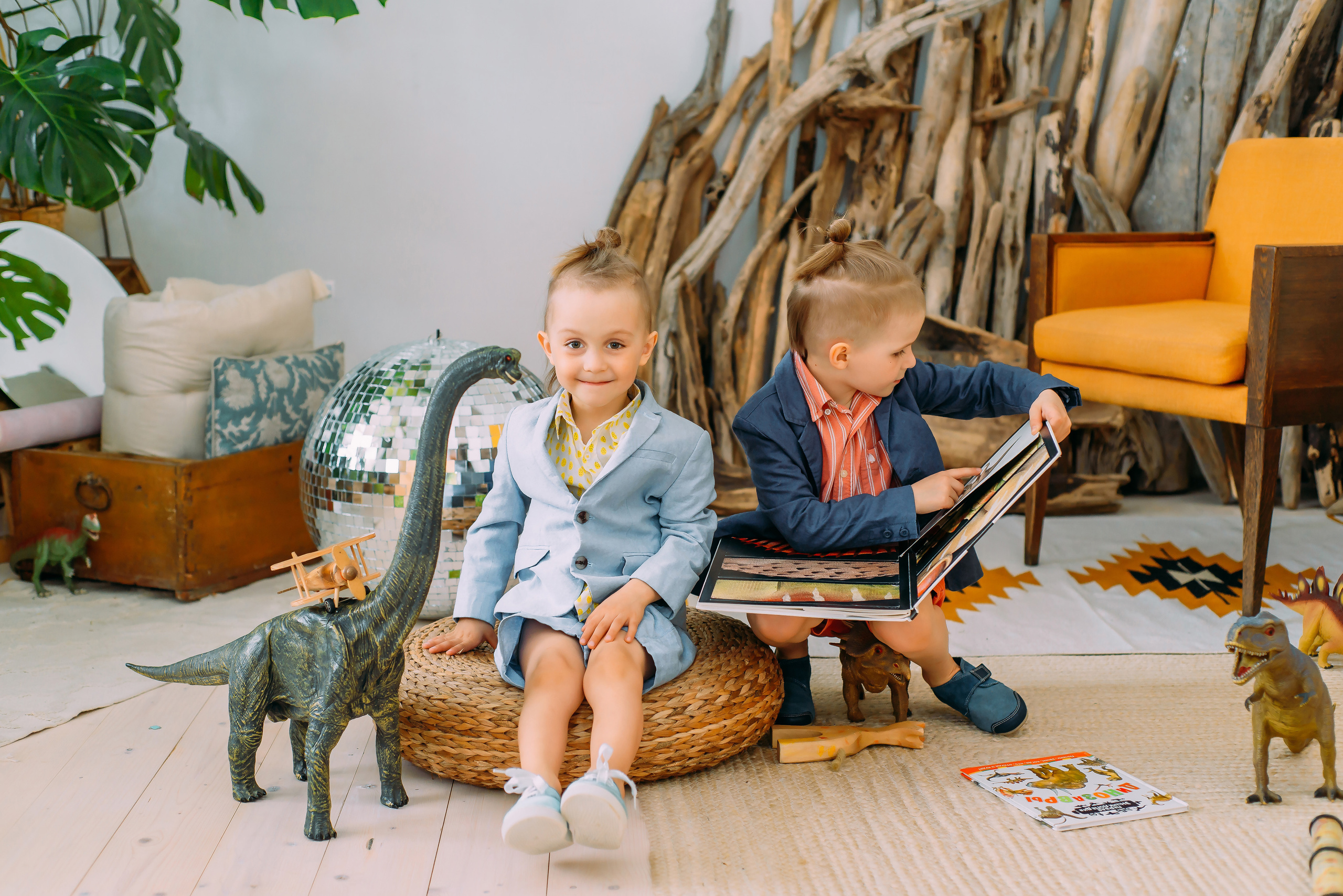 Тихон, Платон и Вера. Детский и семейный фотограф Эльмира Веселова