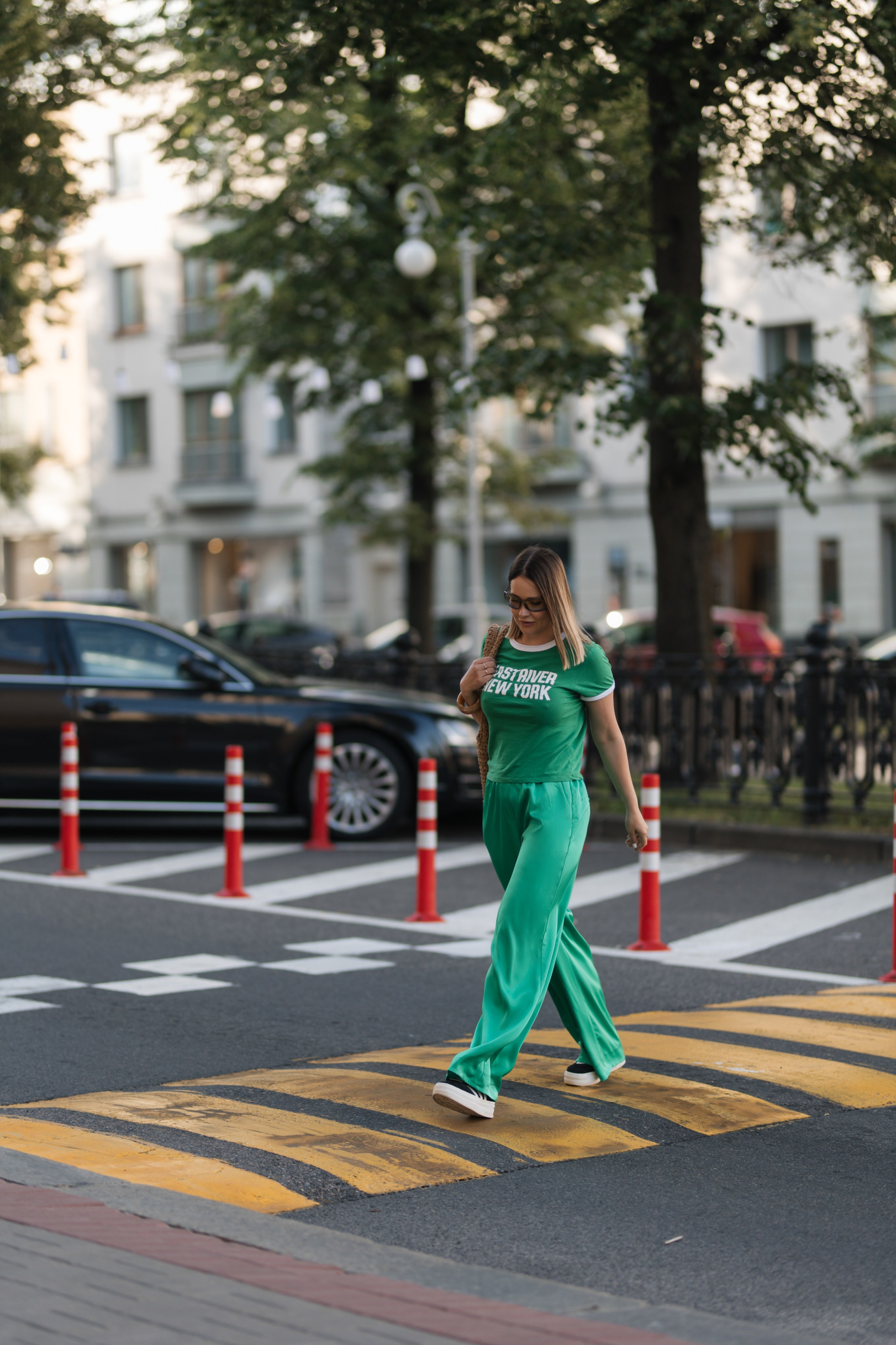 Фотосессия на улице с Оксаной