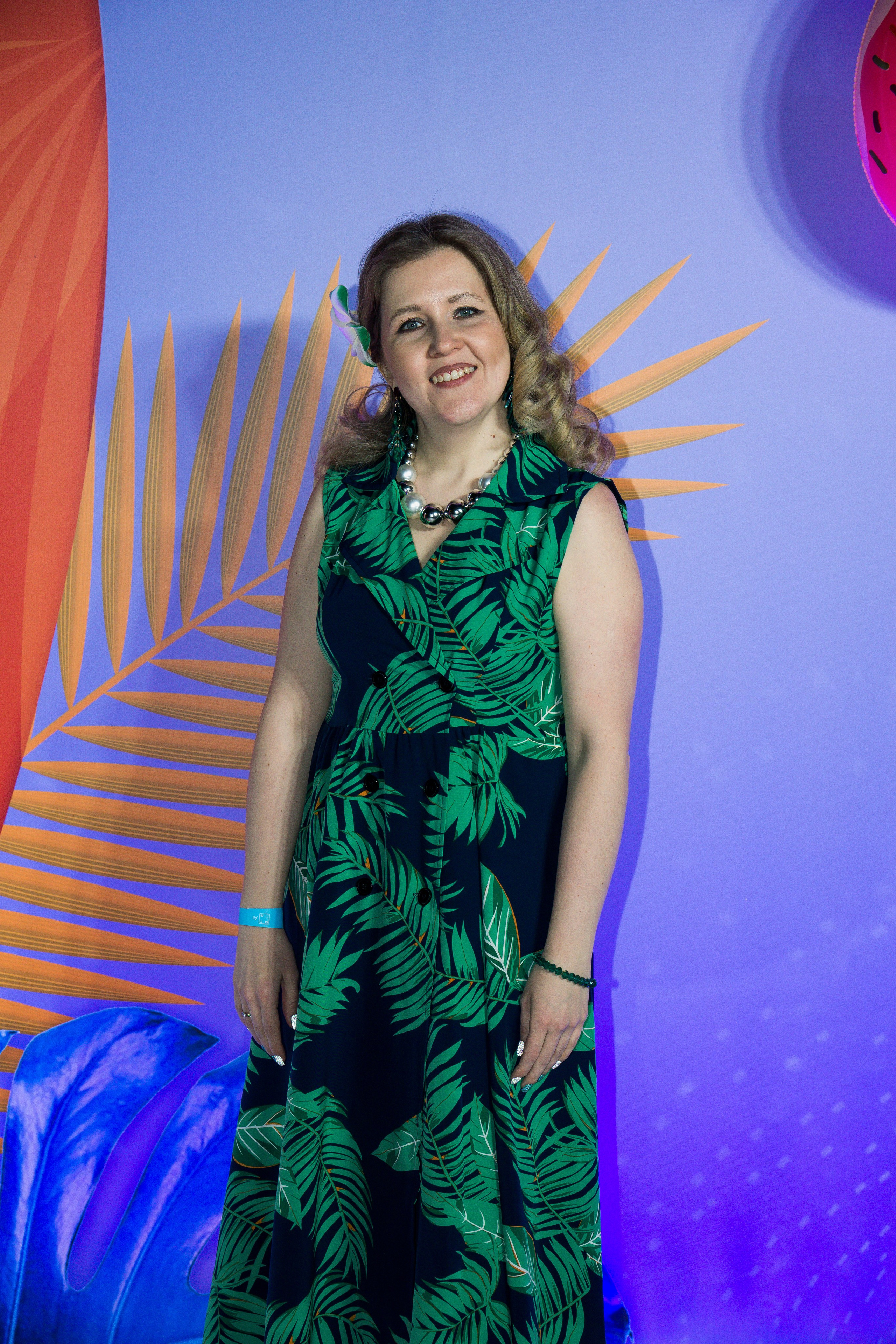 МТС корпоратив Гавайская вечеринка. Фотограф