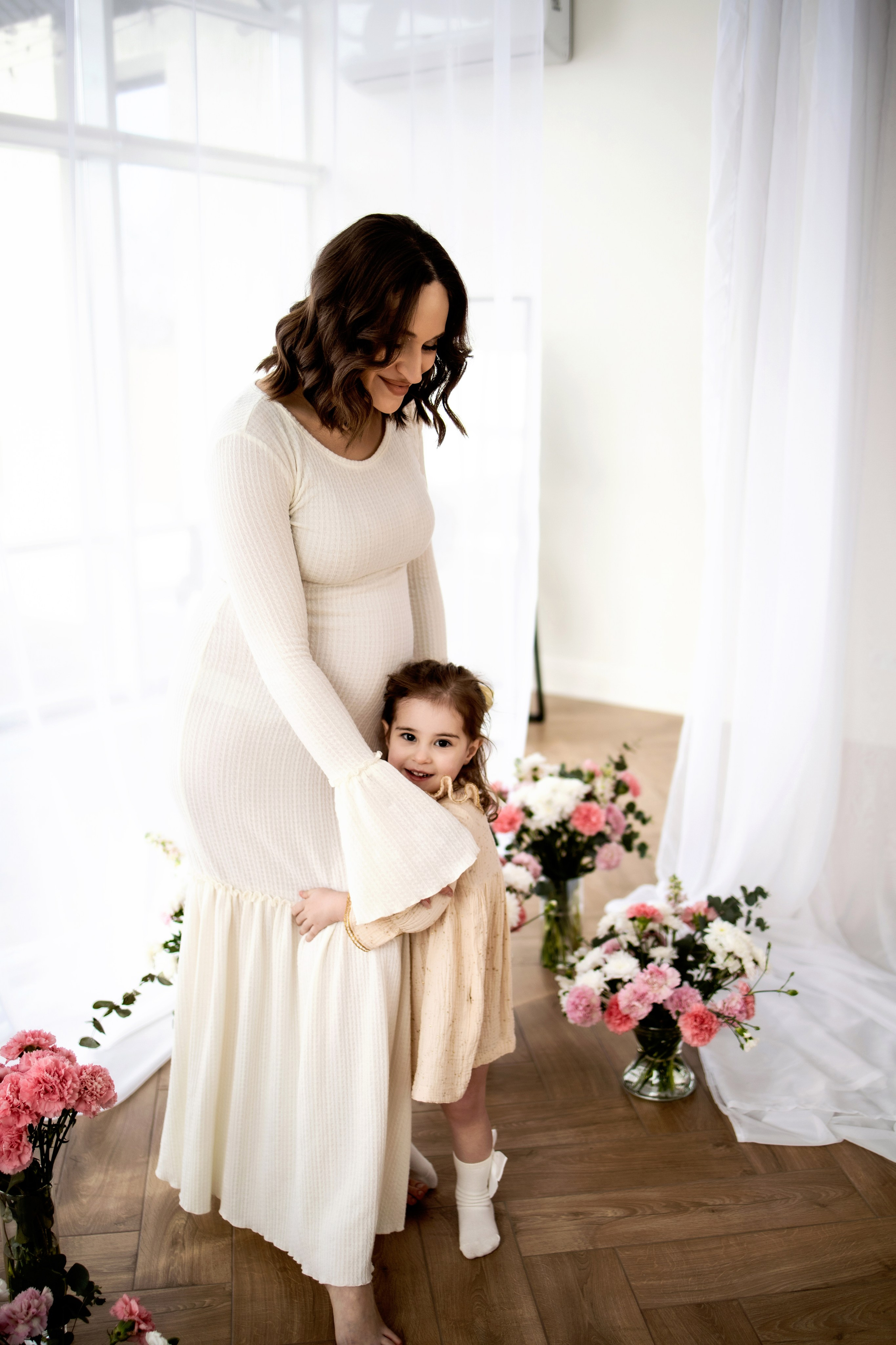 Вова, Диана и Вероника в ожидании. Фотограф Надежда Лукьянова