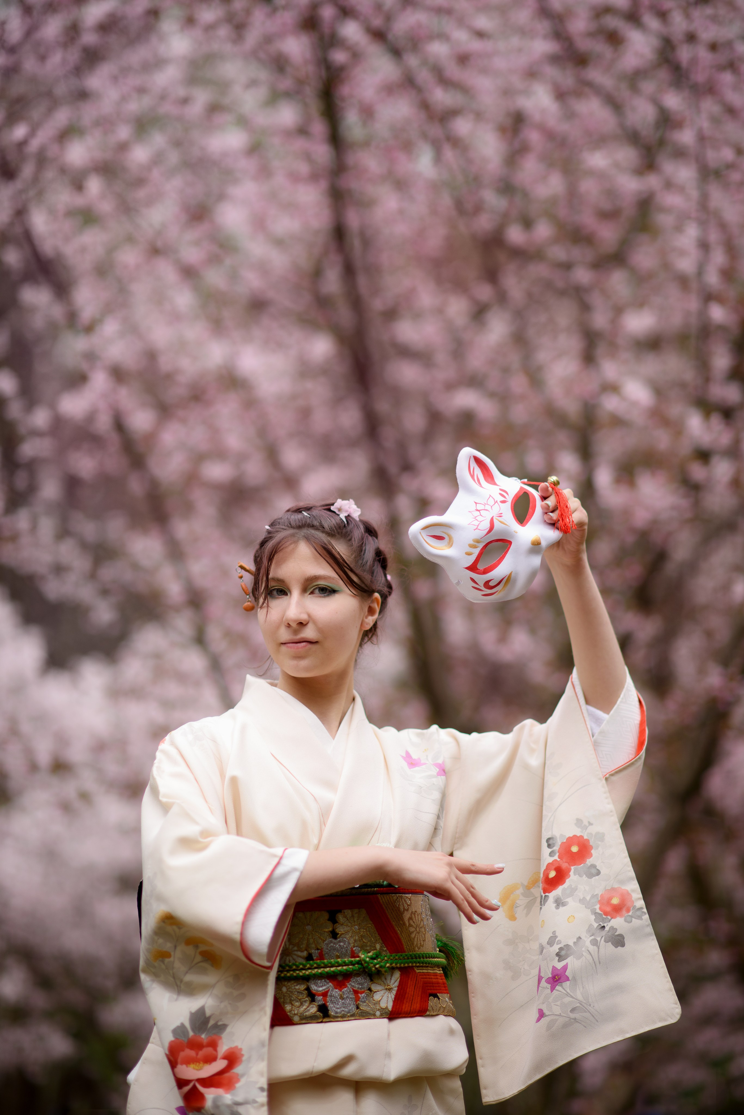 Любование сакурой в Бирюлевском дендропарке. Главная