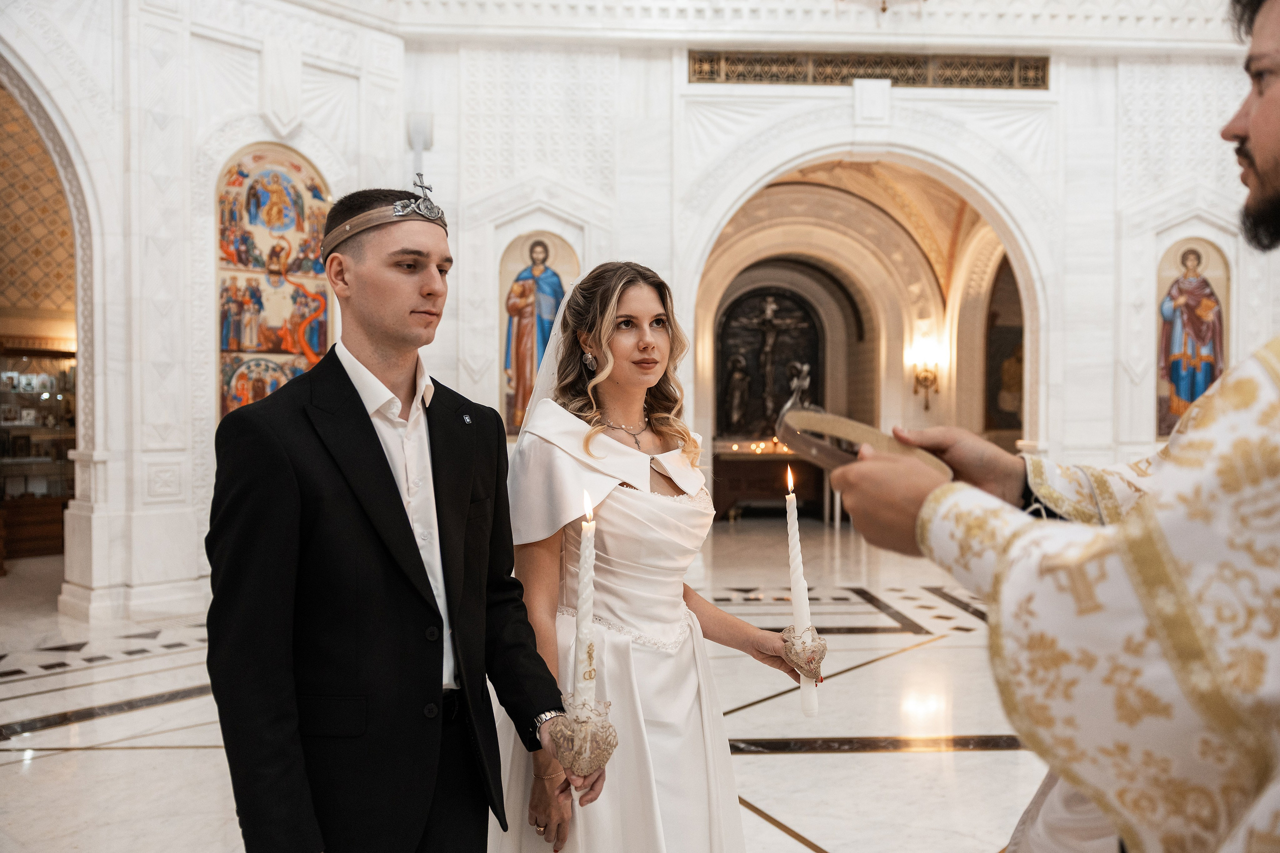 Венчание в Храме св. Владимира. Фотограф Крещение, Выписка москва