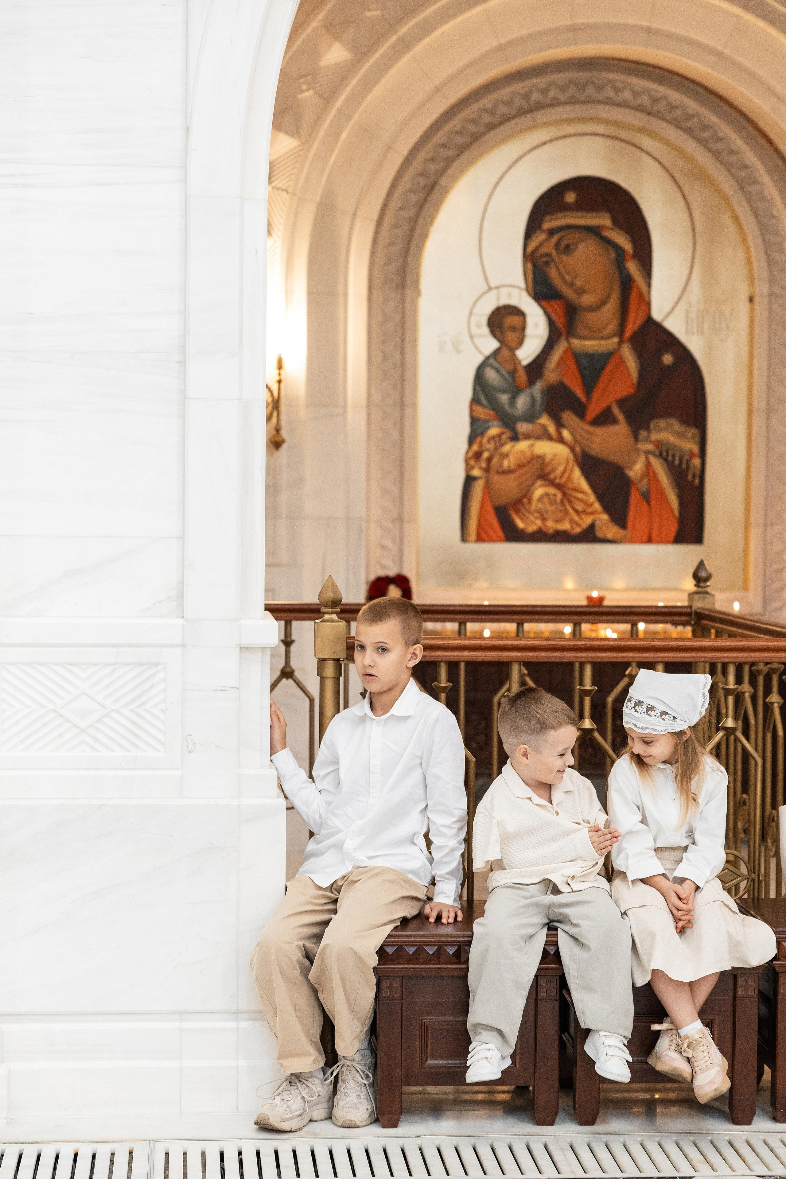 Крещение в храме святого равноапостольного князя Владимира. Фотограф Крещение, Выписка москва