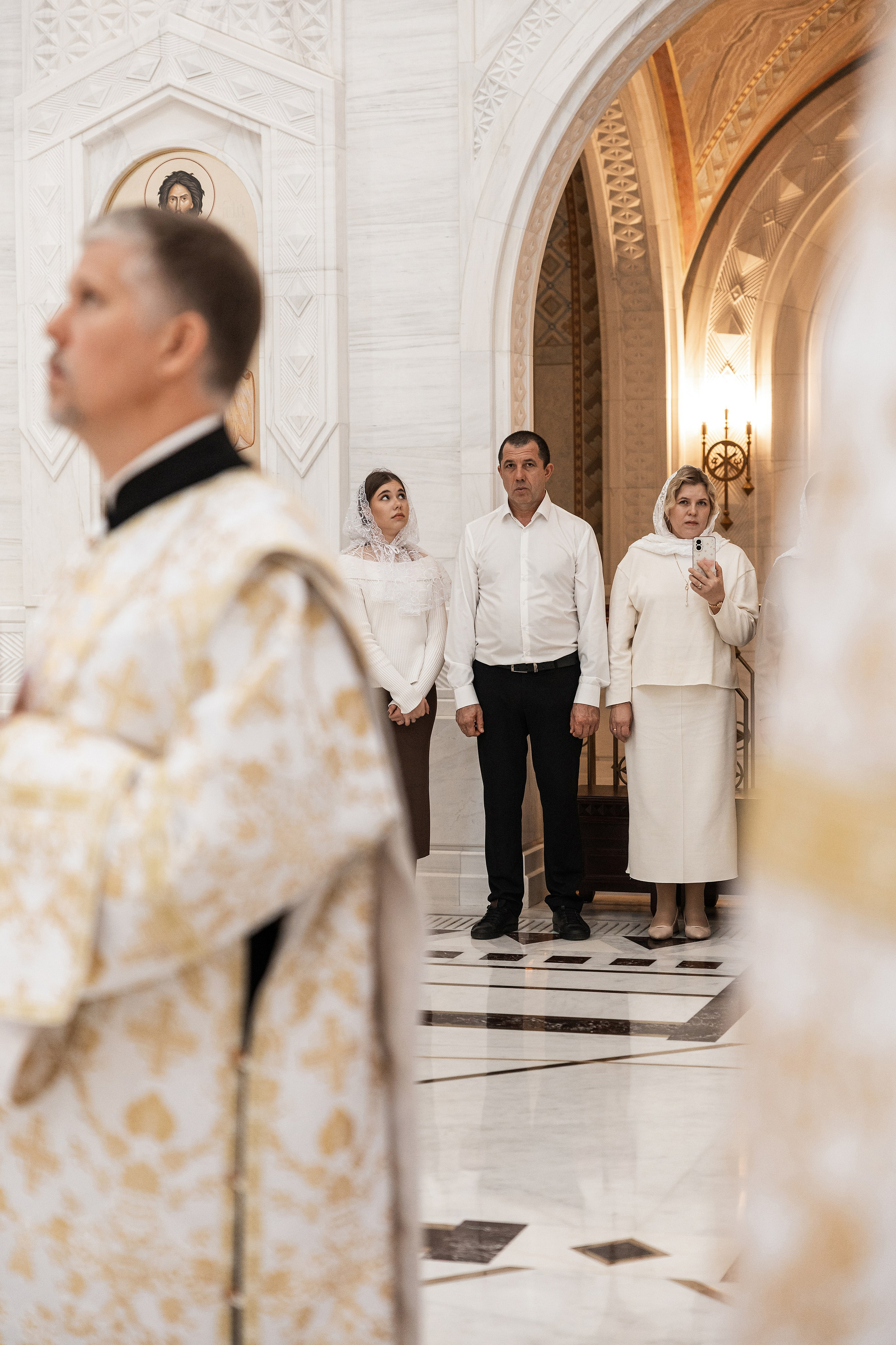 Венчание в Храме св. Владимира. Фотограф Крещение, Выписка москва