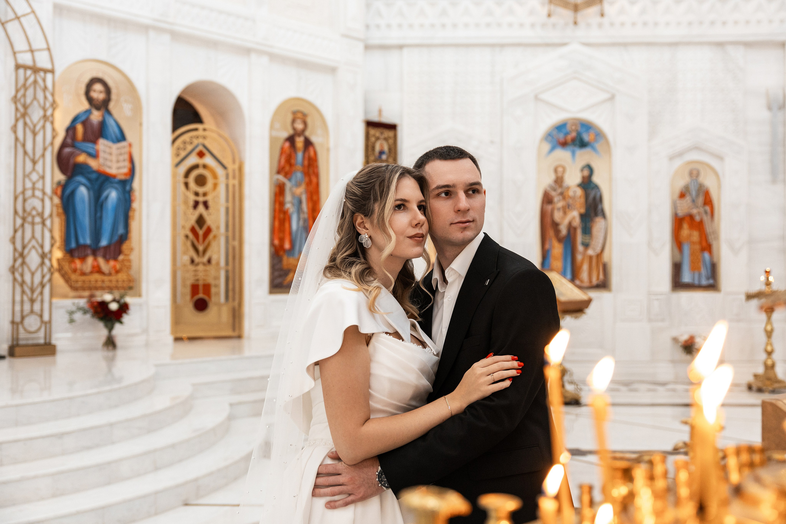 Венчание в Храме св. Владимира. Фотограф Крещение, Выписка москва