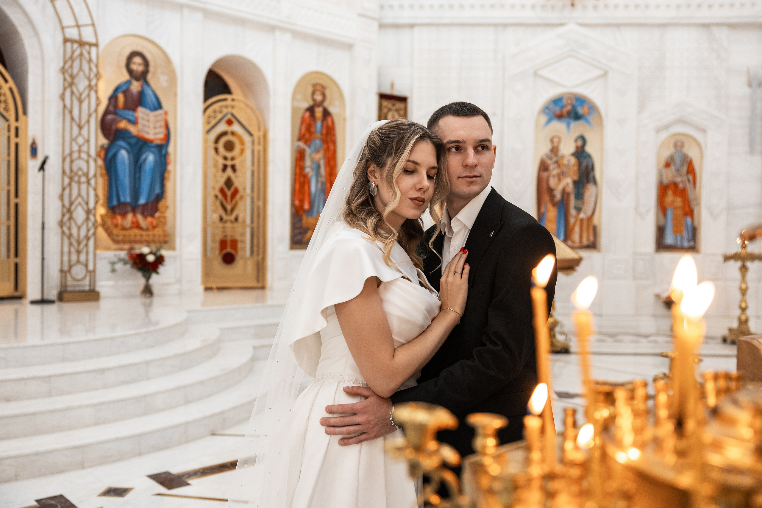 Венчание в Храме св. Владимира. Фотограф Крещение, Выписка москва