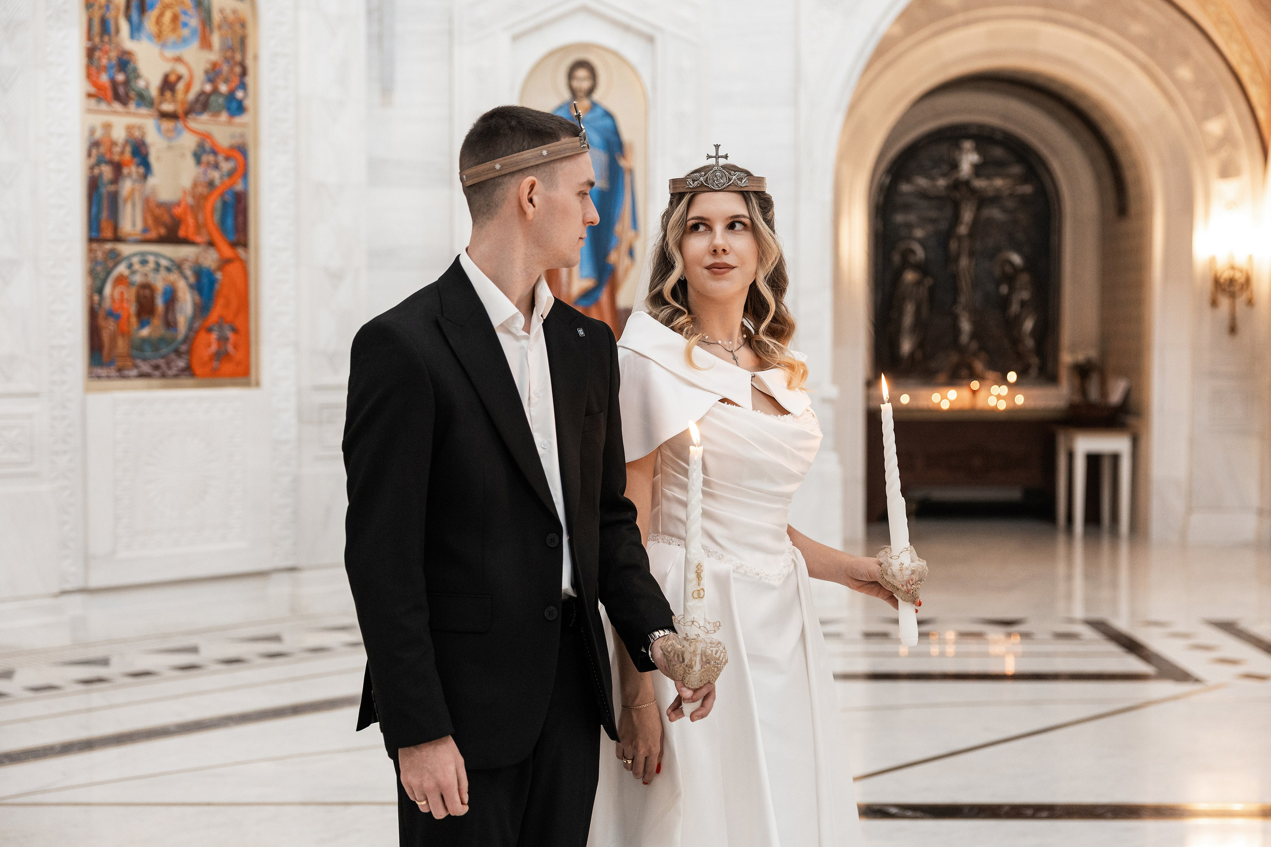 Венчание в Храме св. Владимира. Фотограф Крещение, Выписка москва