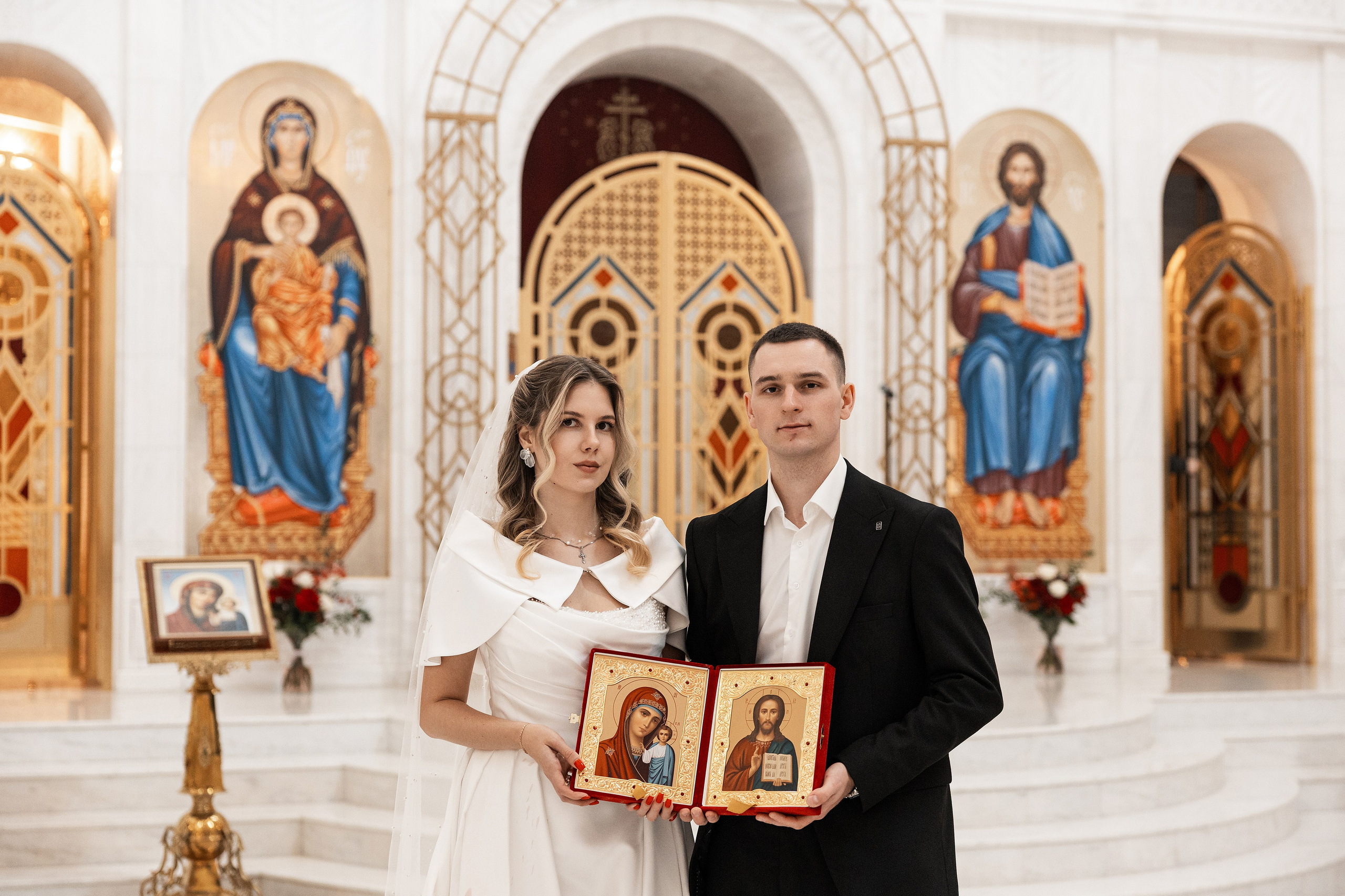 Венчание в Храме св. Владимира. Фотограф Крещение, Выписка москва
