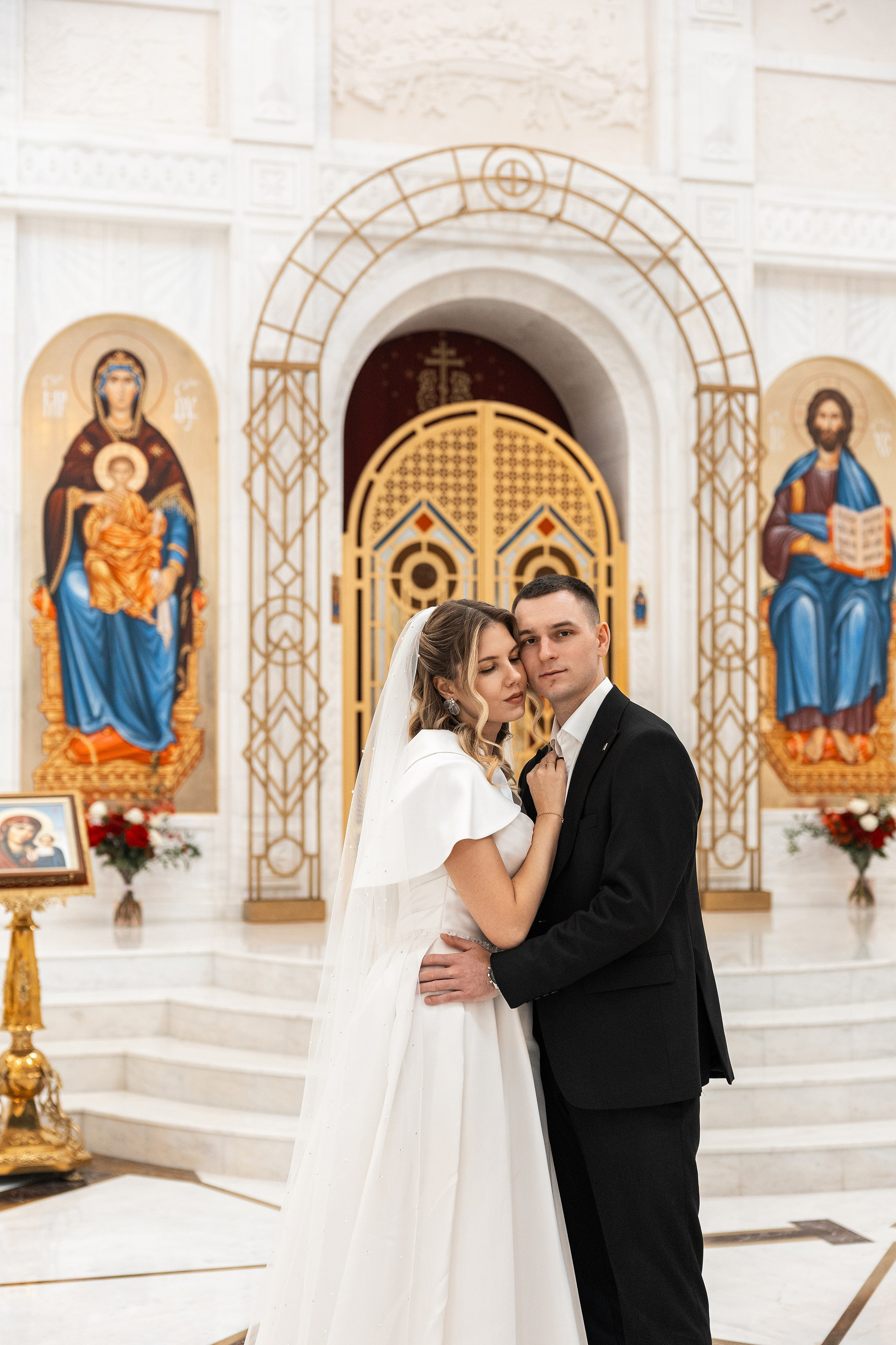 Венчание в Храме св. Владимира. Фотограф Крещение, Выписка москва