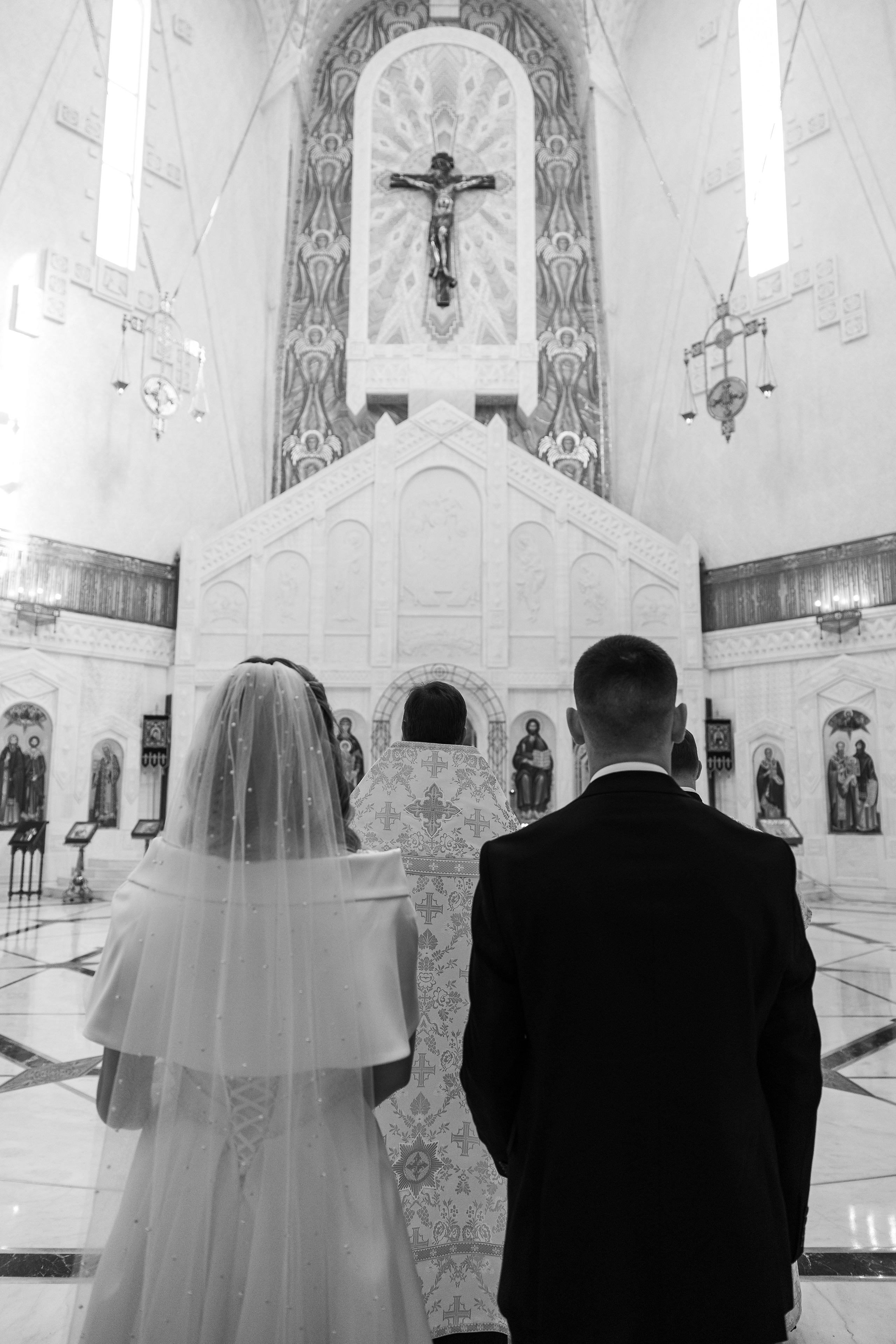 Венчание в Храме св. Владимира. Фотограф Крещение, Выписка москва