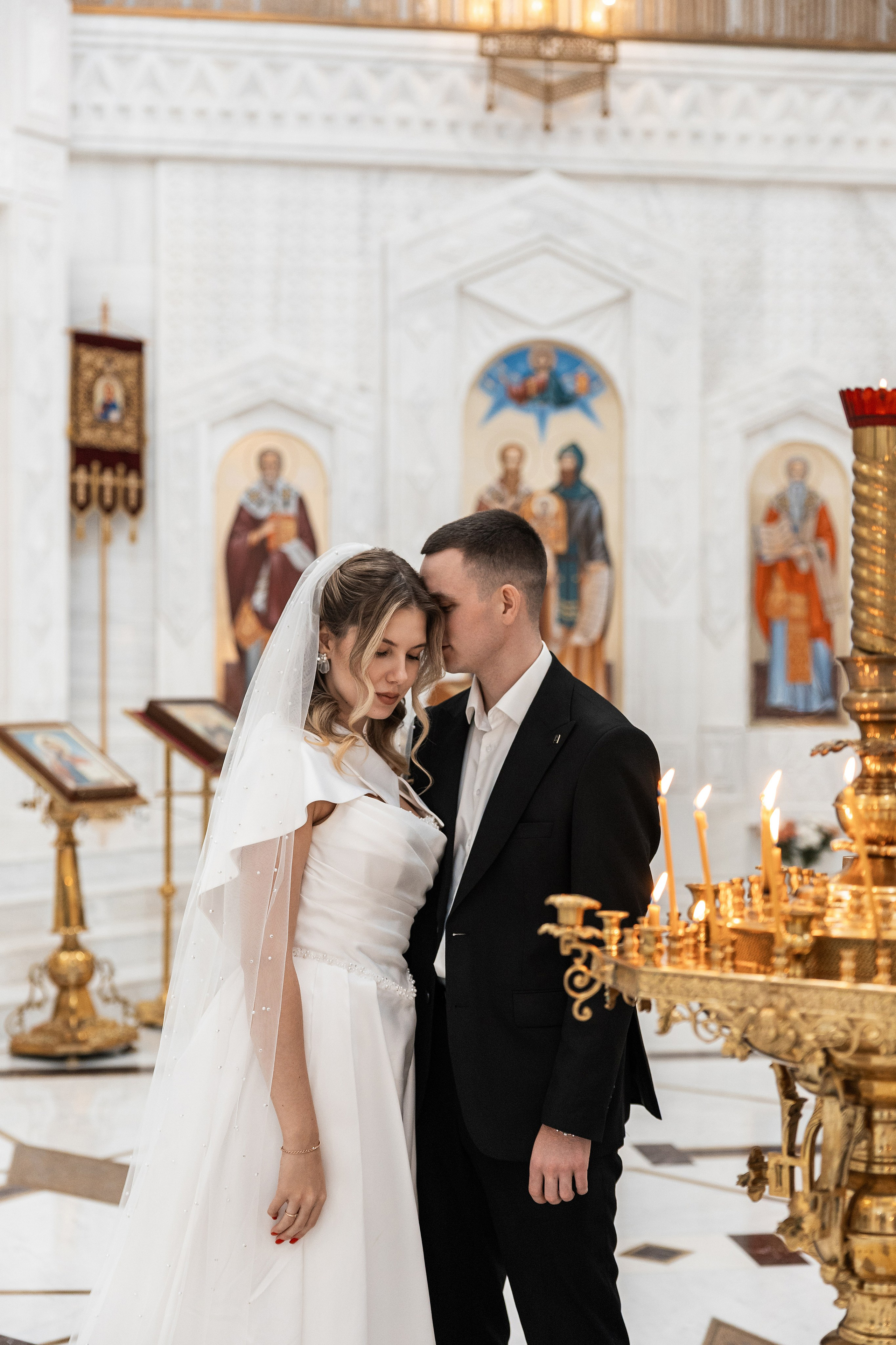 Венчание в Храме св. Владимира. Фотограф Крещение, Выписка москва