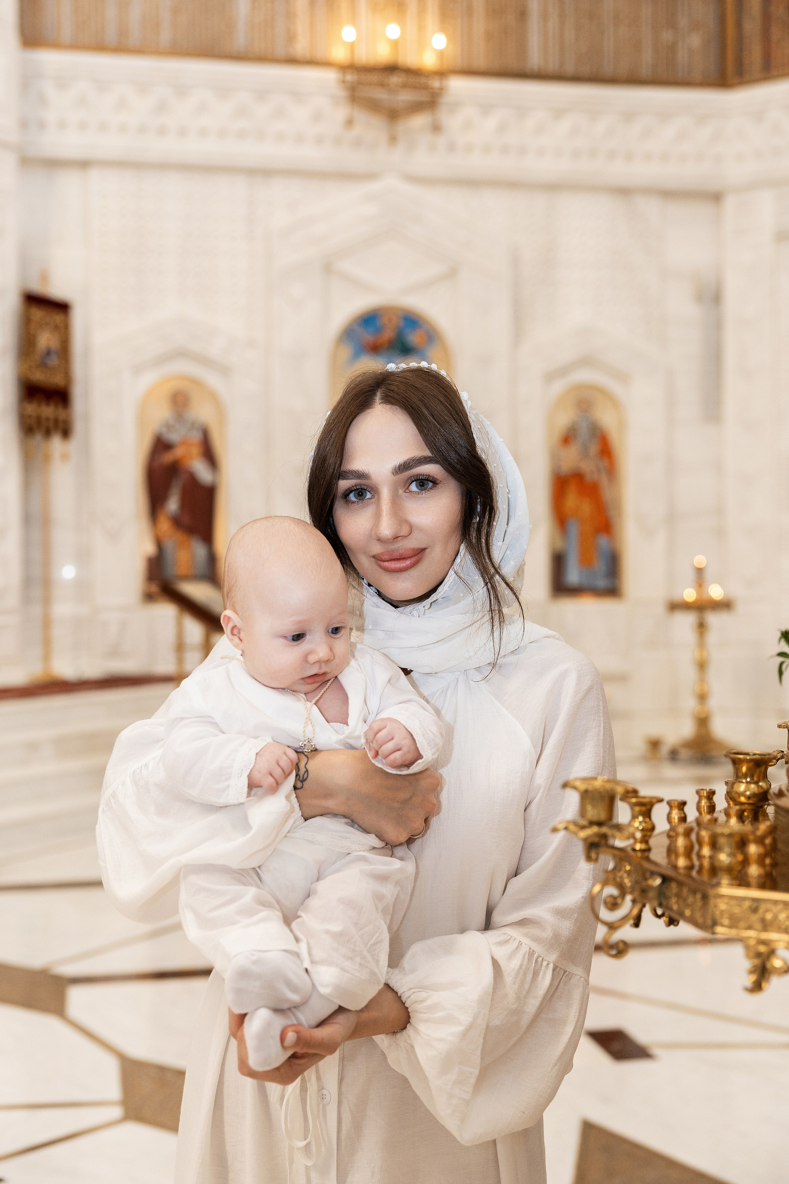 Крещение в храме святого равноапостольного князя Владимира. Фотограф Крещение, Выписка москва