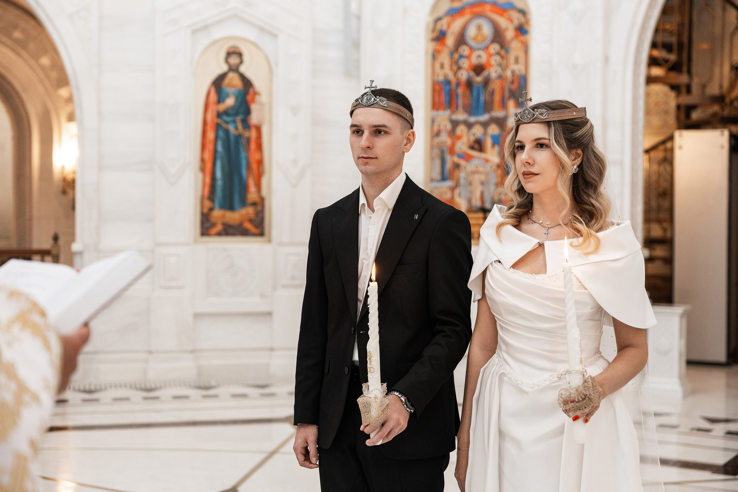 Венчание в Храме св. Владимира. Фотограф Крещение, Выписка москва