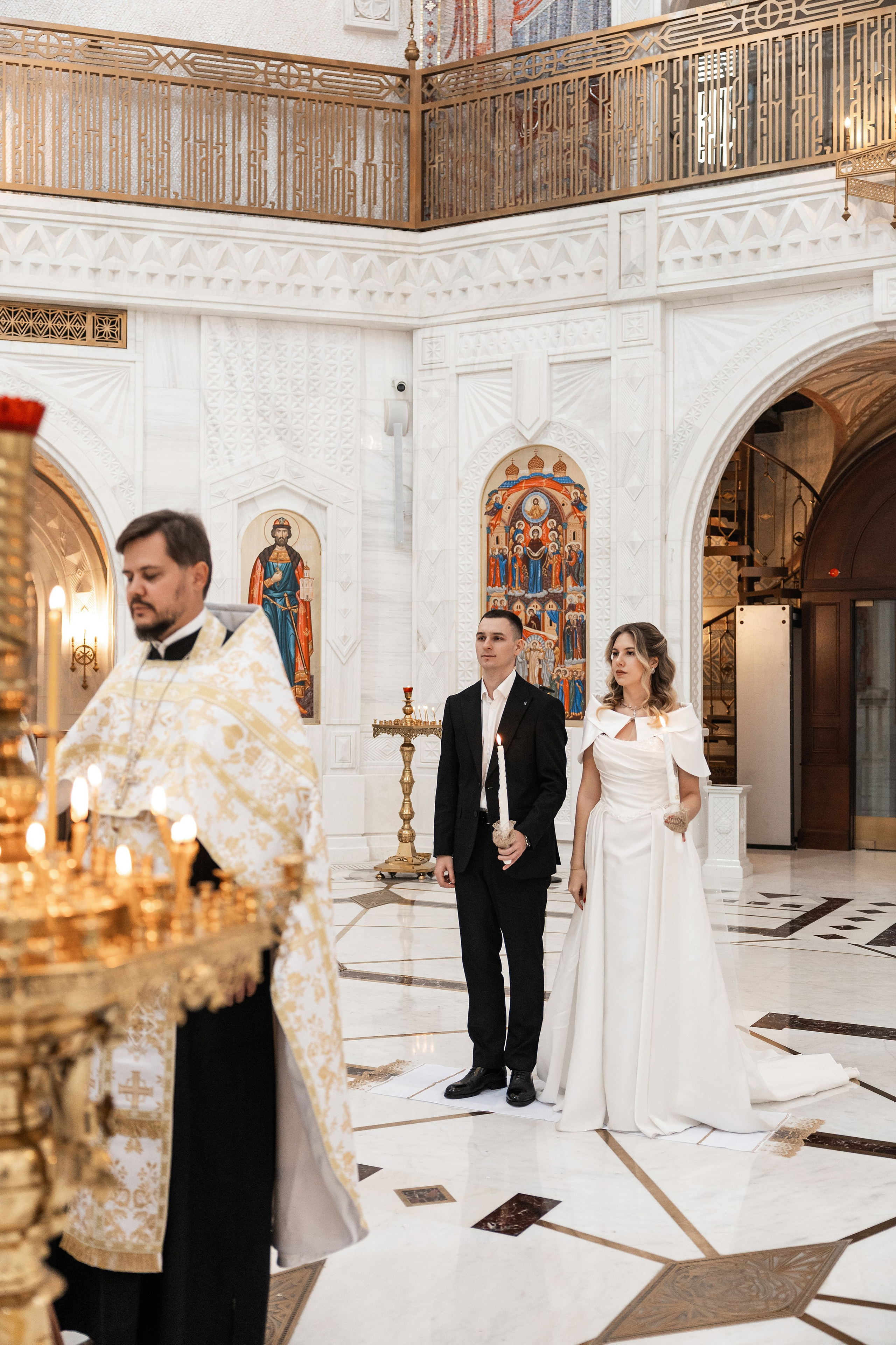 Венчание в Храме св. Владимира. Фотограф Крещение, Выписка москва
