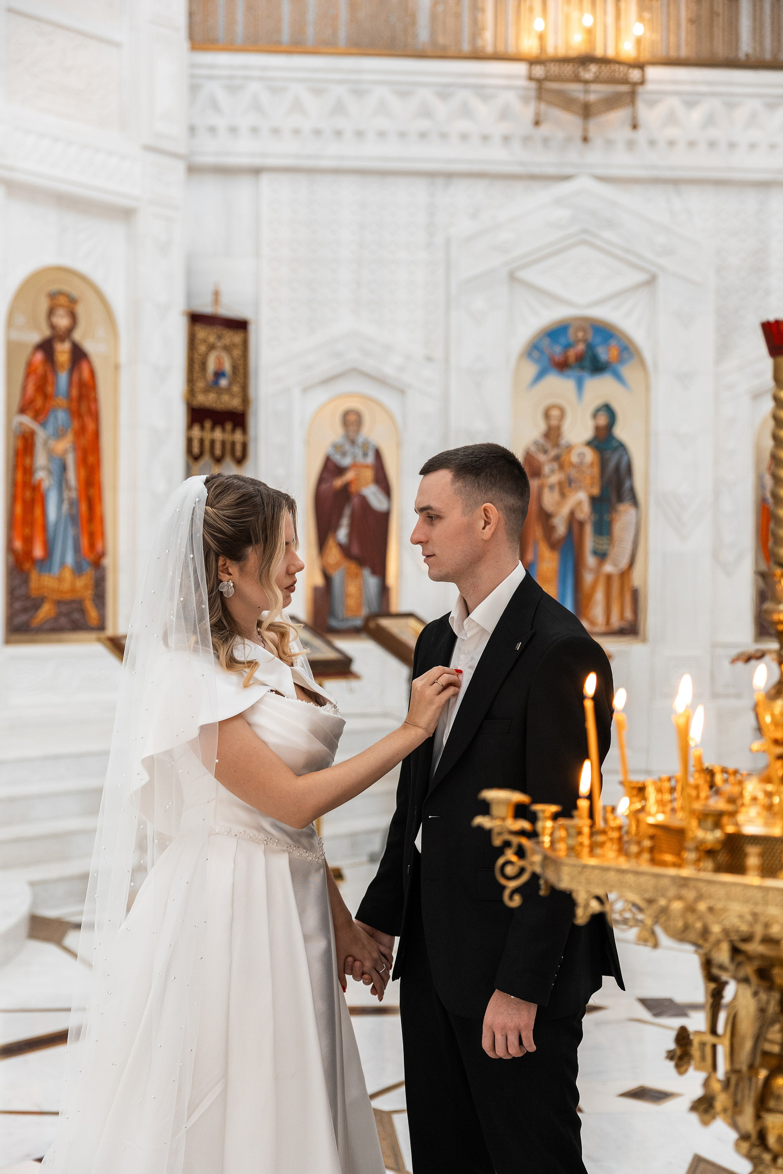 Венчание в Храме св. Владимира. Фотограф Крещение, Выписка москва