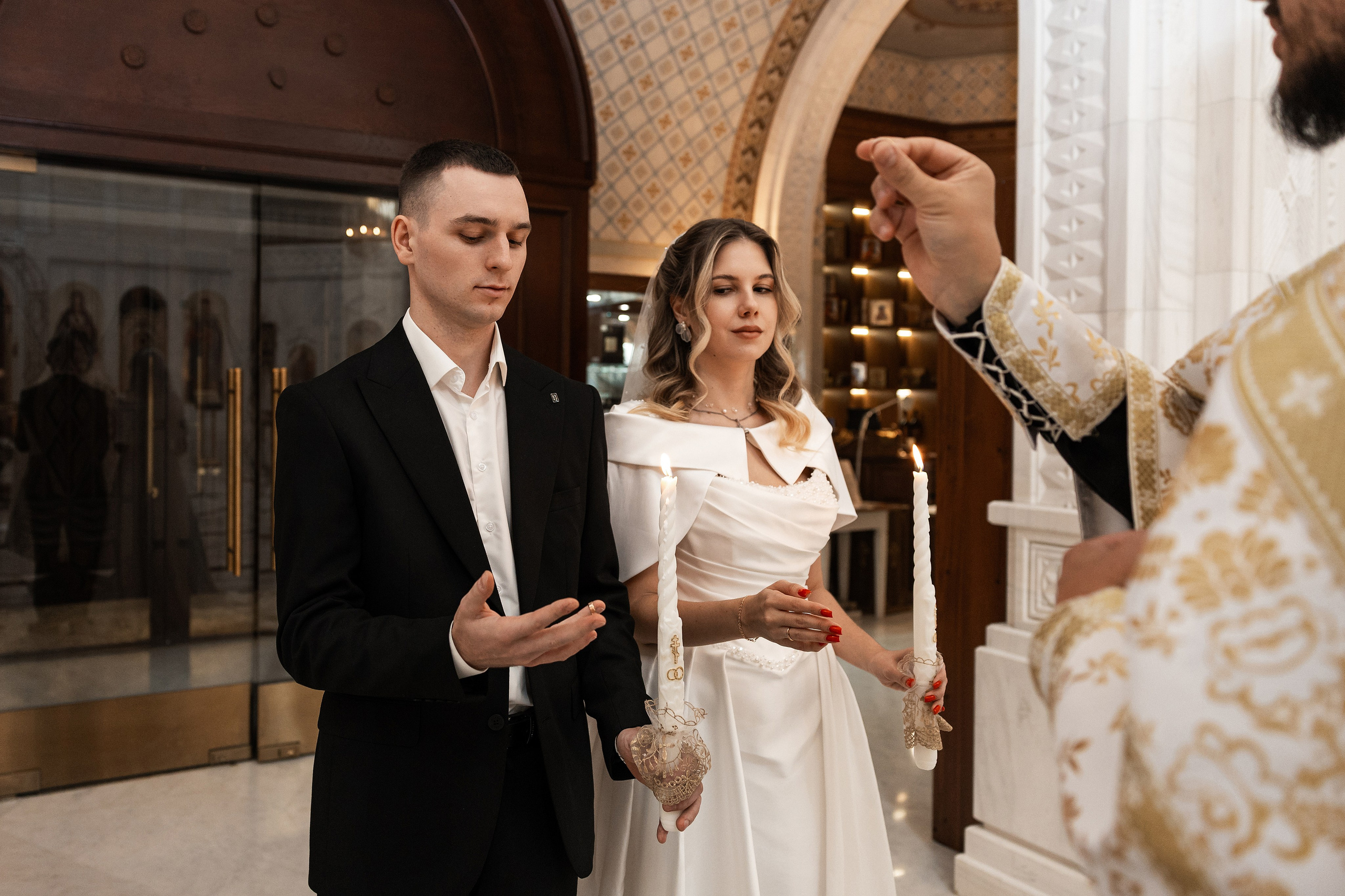 Венчание в Храме св. Владимира. Фотограф Крещение, Выписка москва