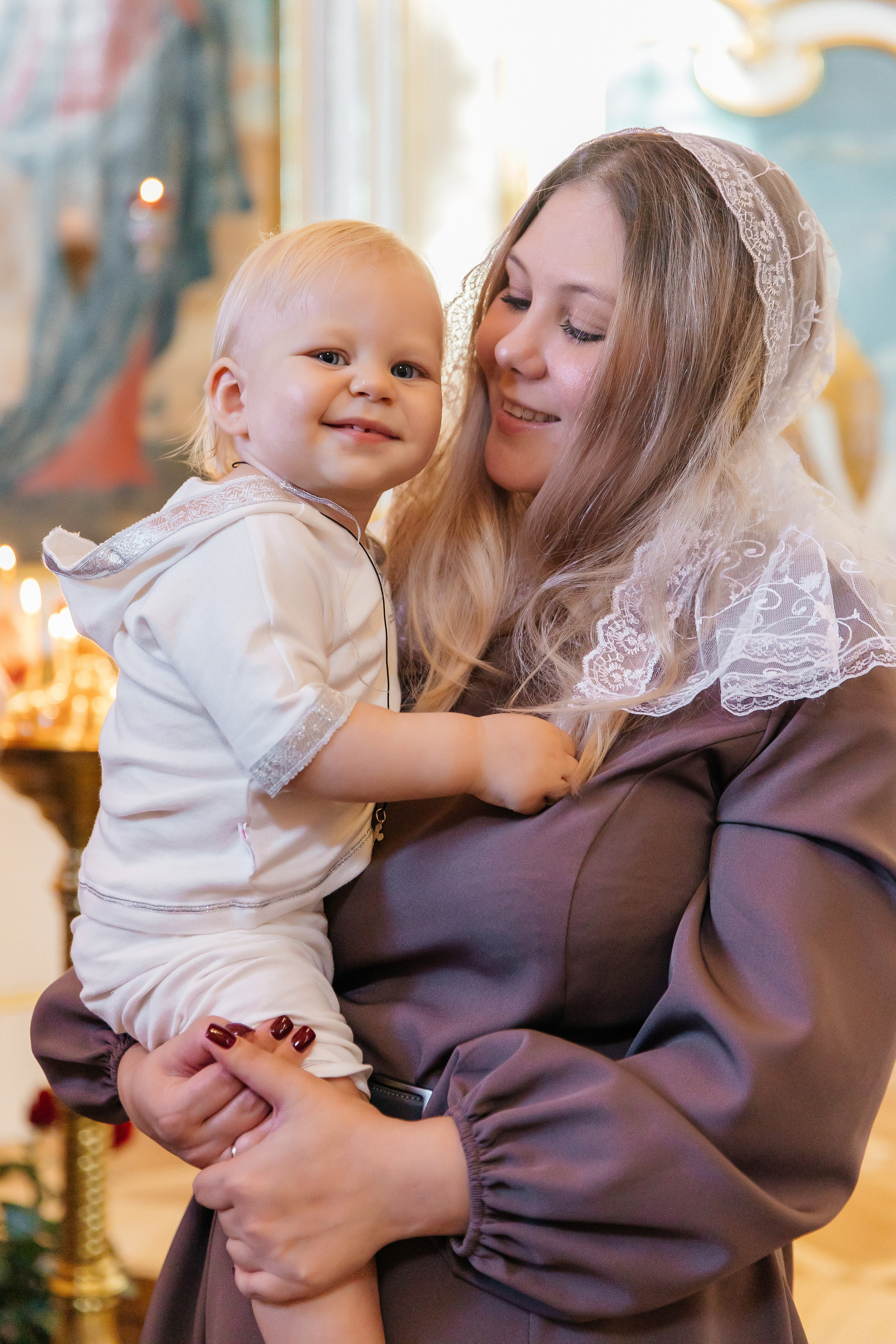 Таинство крещения Макара (18 октября 2025). Свадебный и семейный фотограф Крамар Наталья